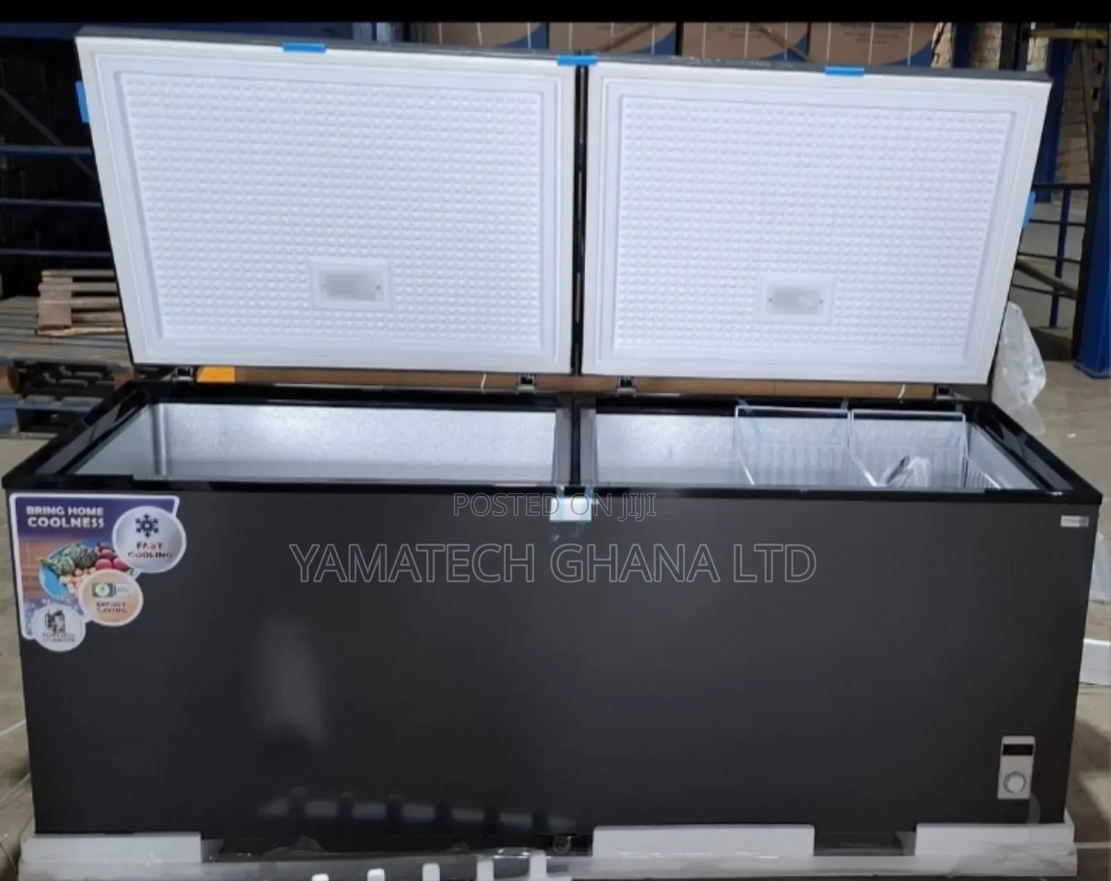 Very Large Capacity Nasco 800 Litre Double Door Chest Freezer