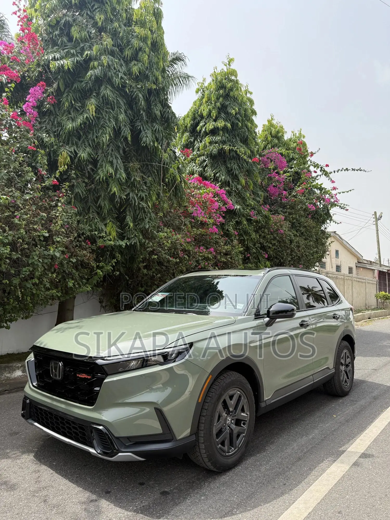 New Honda CR-V 2025 Green
