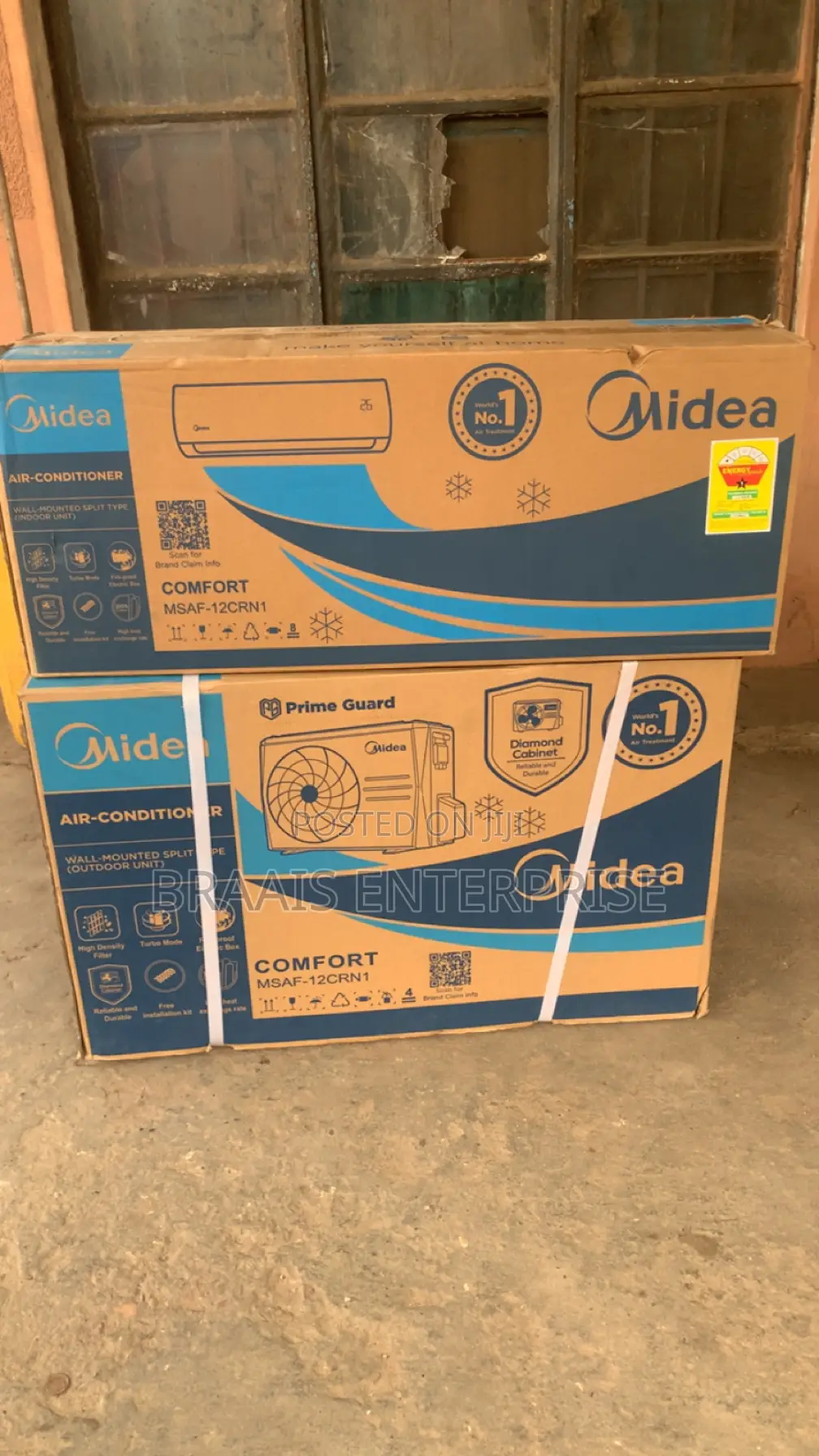 Midea 1.5hp Inverter Air Conditioner R410 Gas