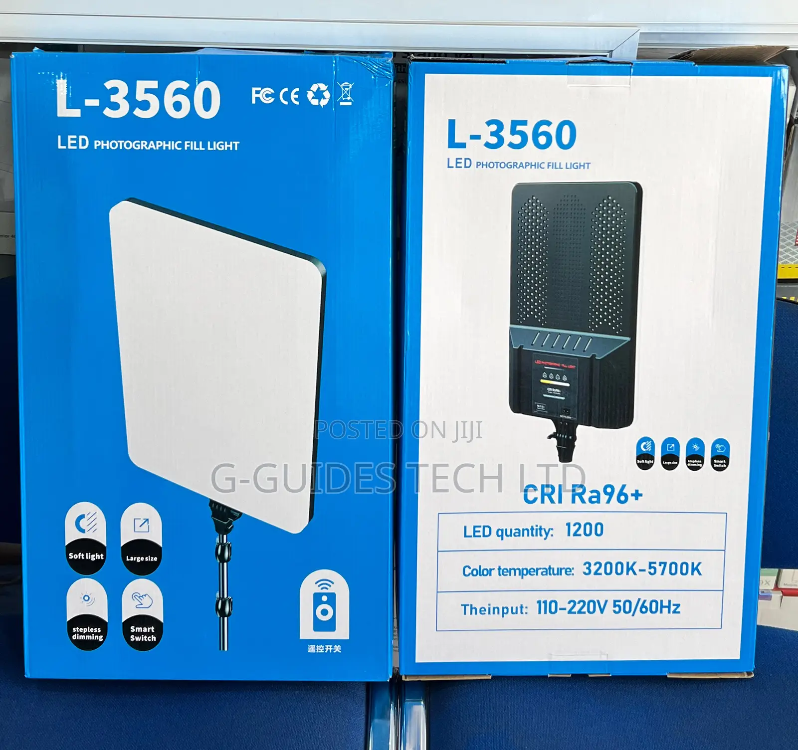 L-3560 Led Photographic Fill Light, L-3560 Panel Led Light