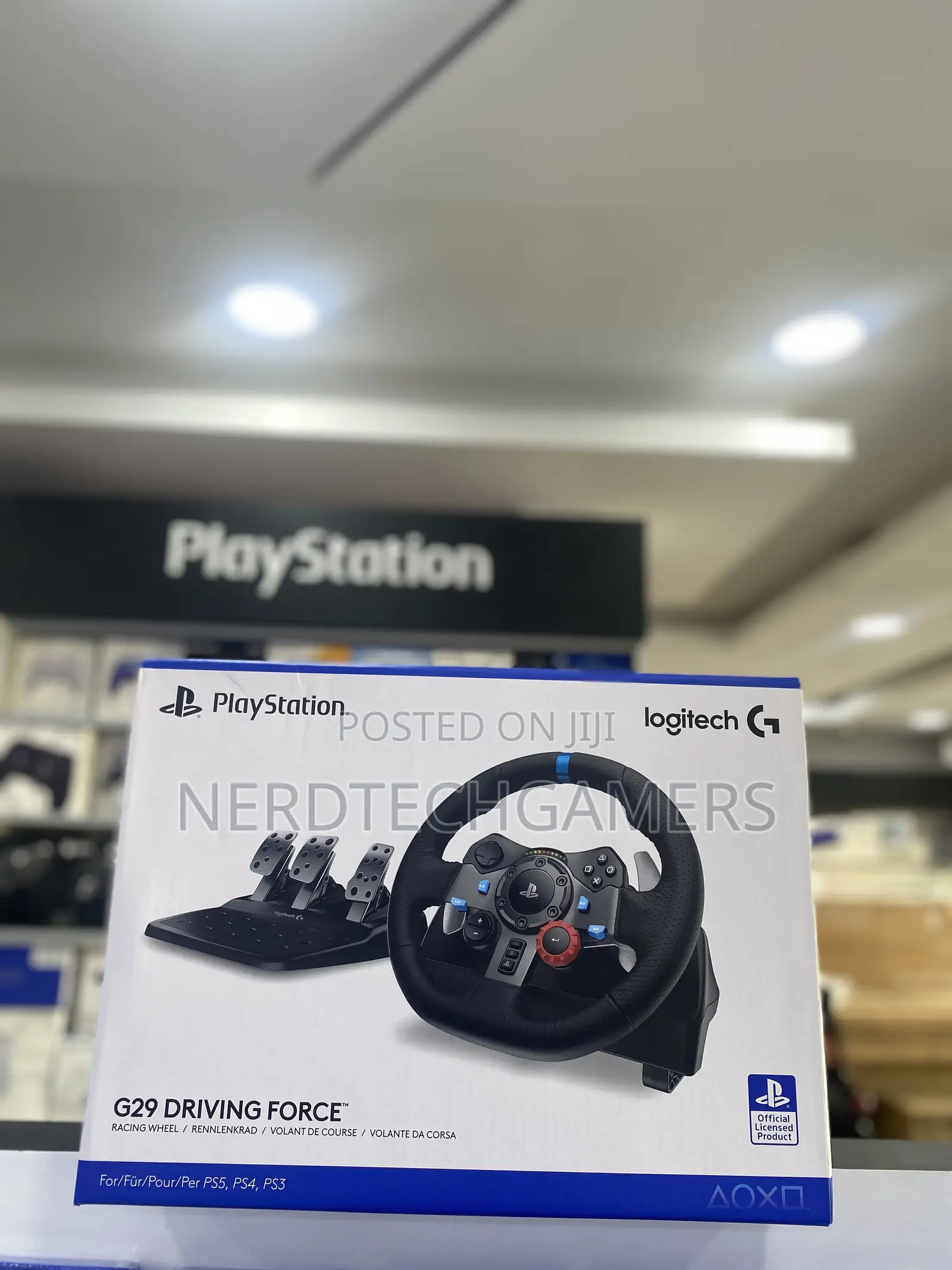 Logitech G29 Racing Wheel And Pedals, Trueforce Up To 1000