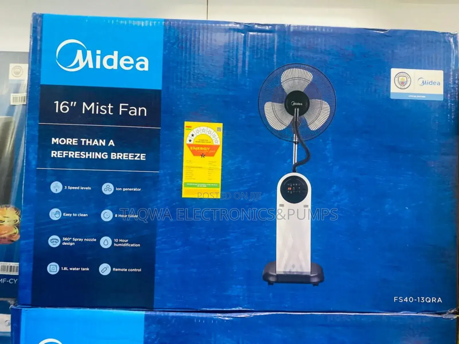 With Water Tank Midea Mist Fan