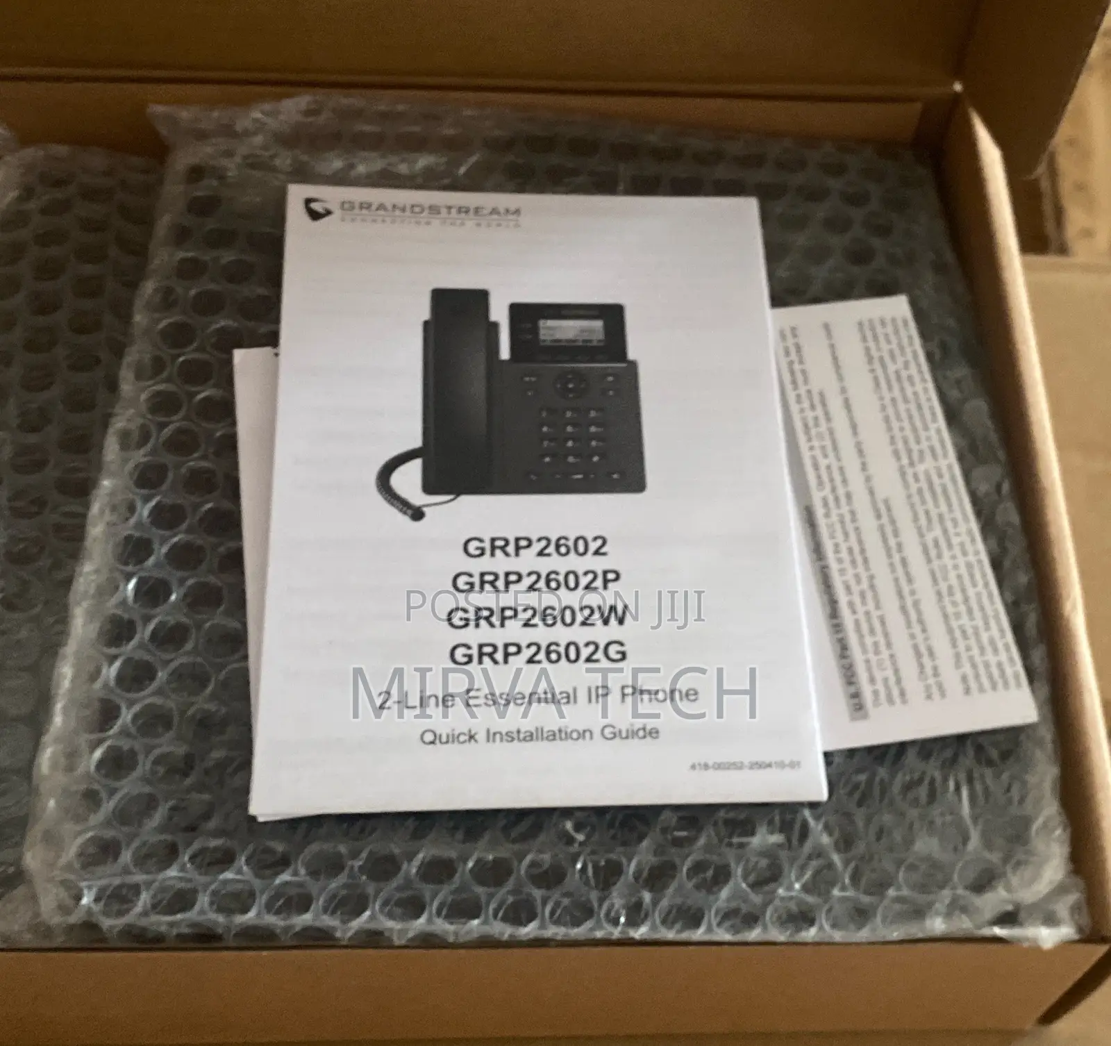 Grandstream Grp2602p 2-line Essential Ip Phone