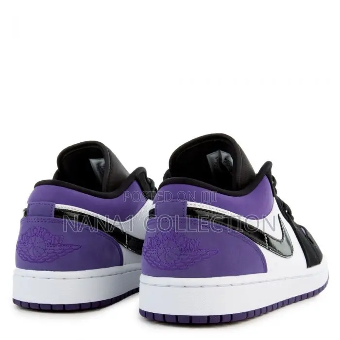Air Jordan 1 Low Court Purple Sneakers