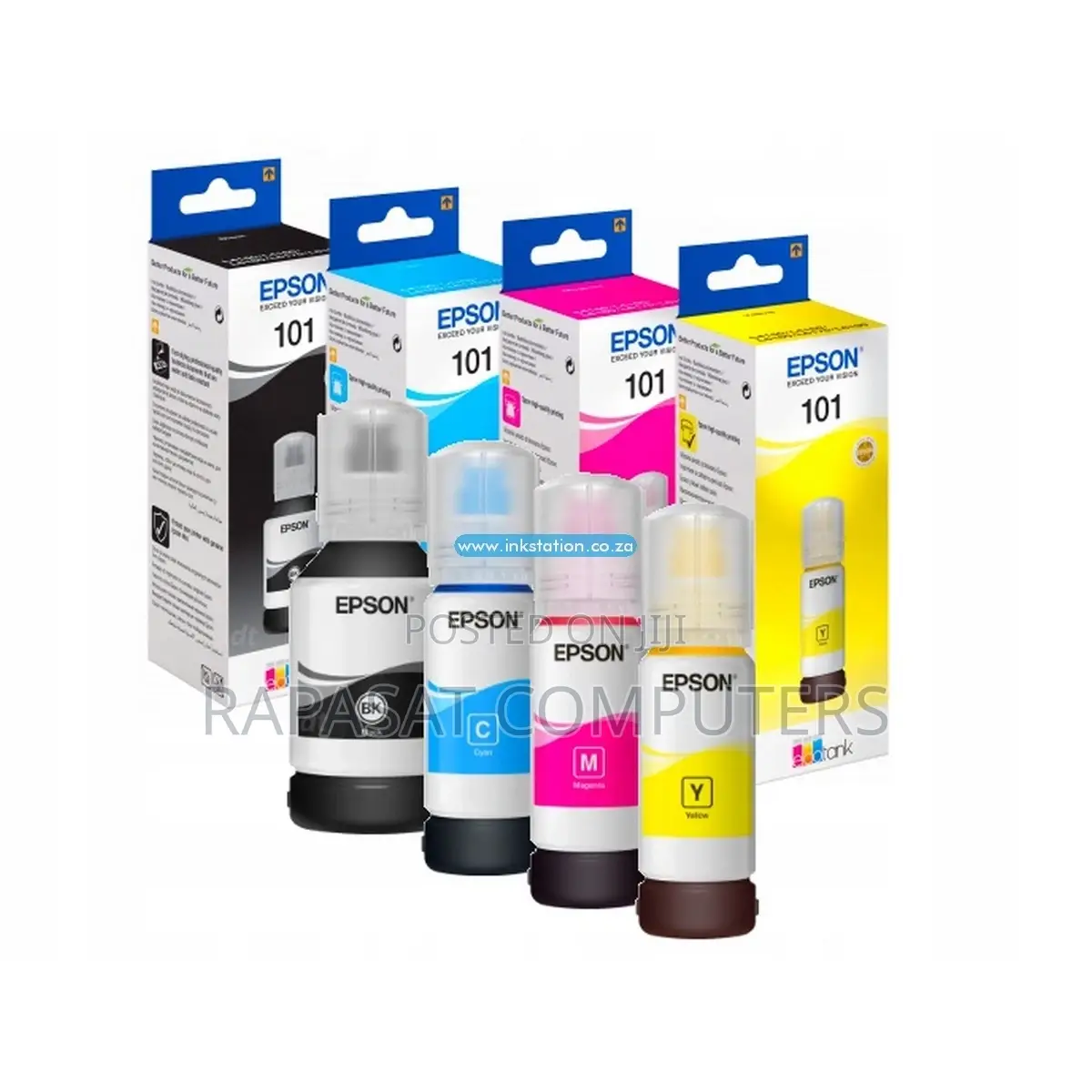 Epson 101 Ink All Colors - 200 Per Cym Black : 300