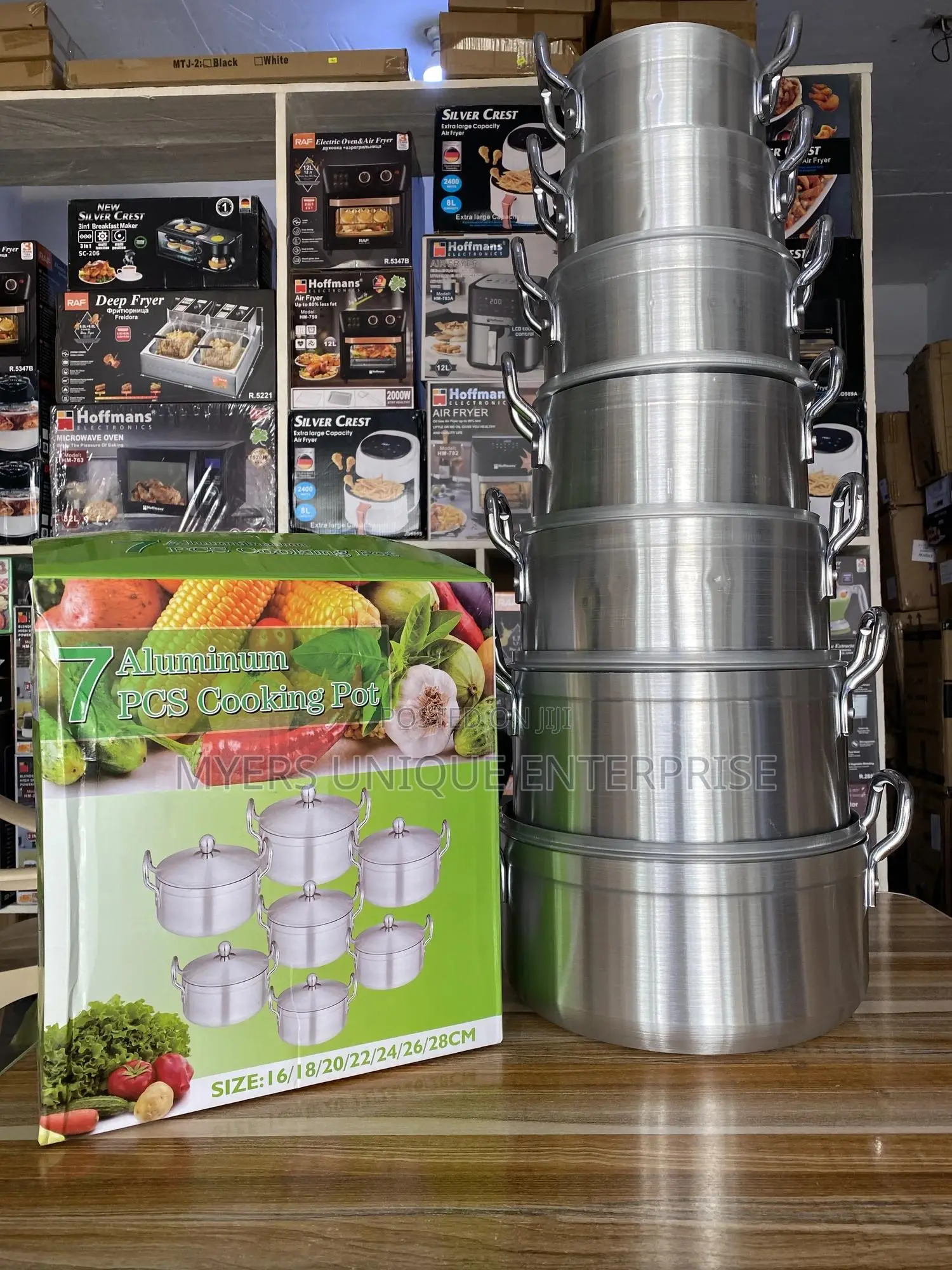 Pure Aluminum Heatwave 7‐Piece Cookware