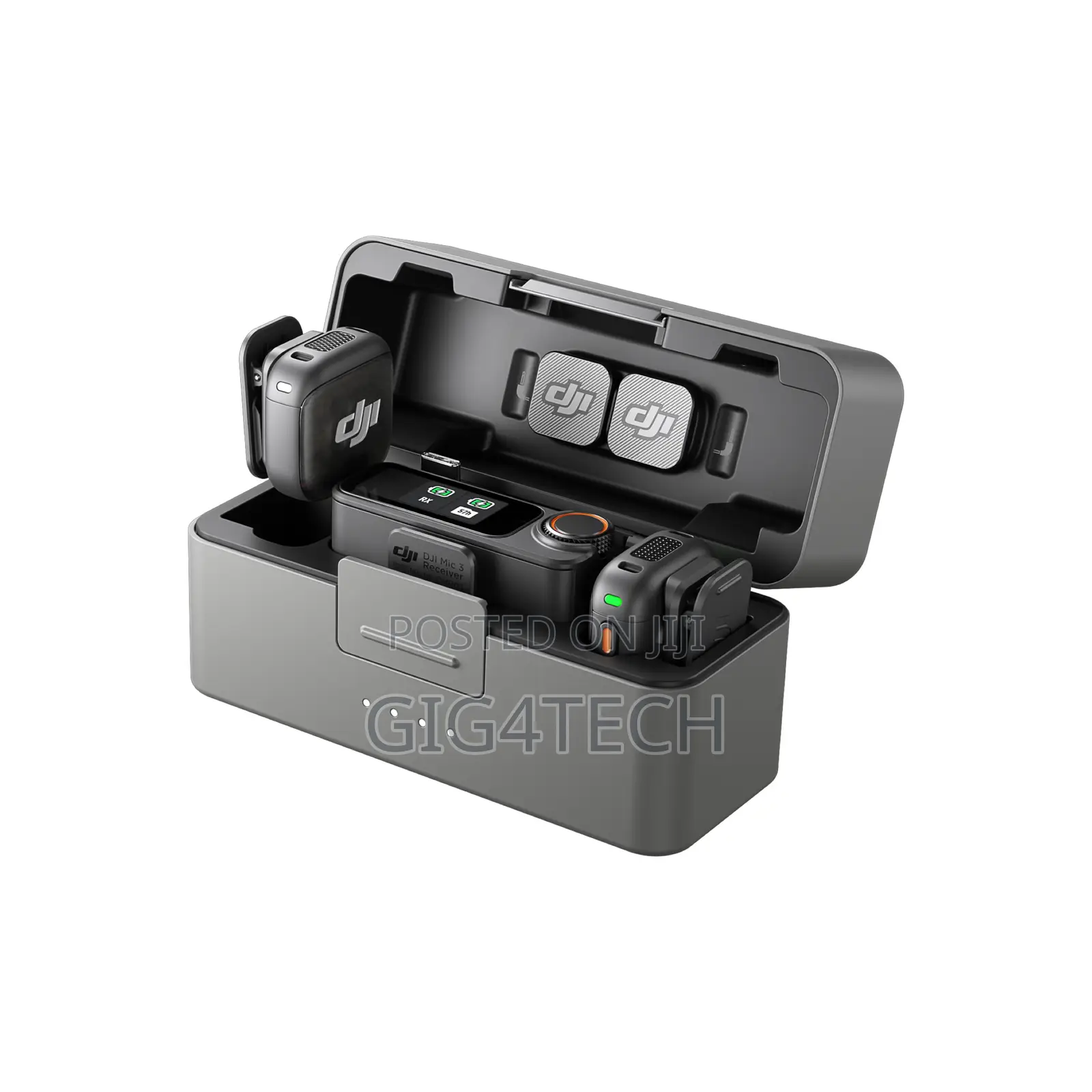 Dji Mic 3 Wireless Microphone (2 Tx + 1 Rx + Charging Case)