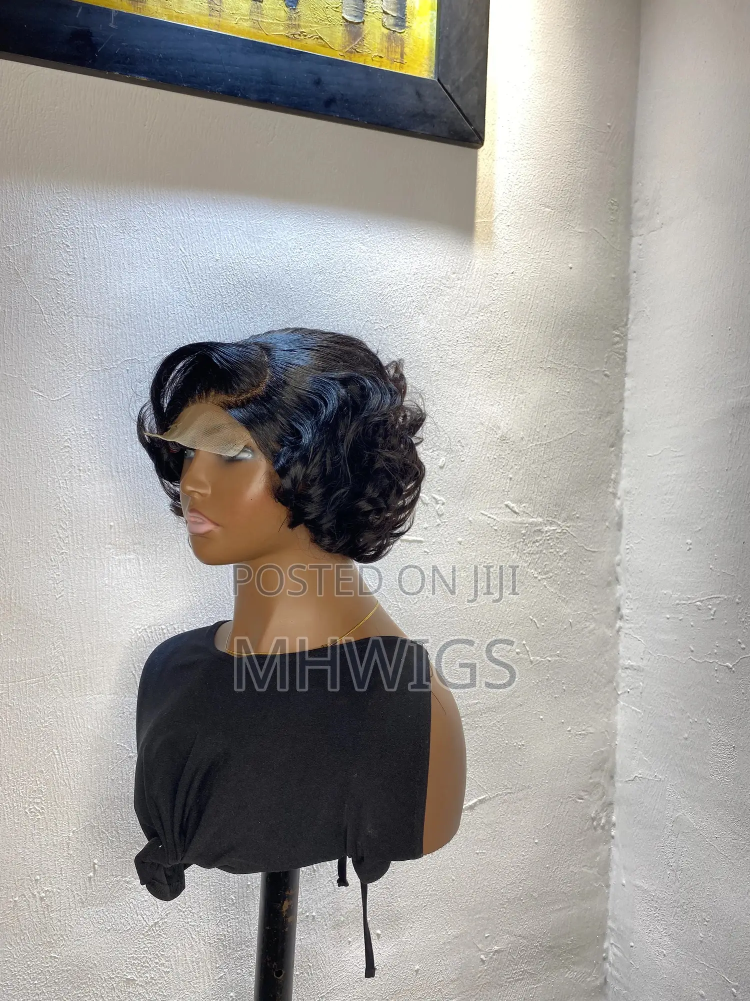 8 Inches Glueless Egg Curl