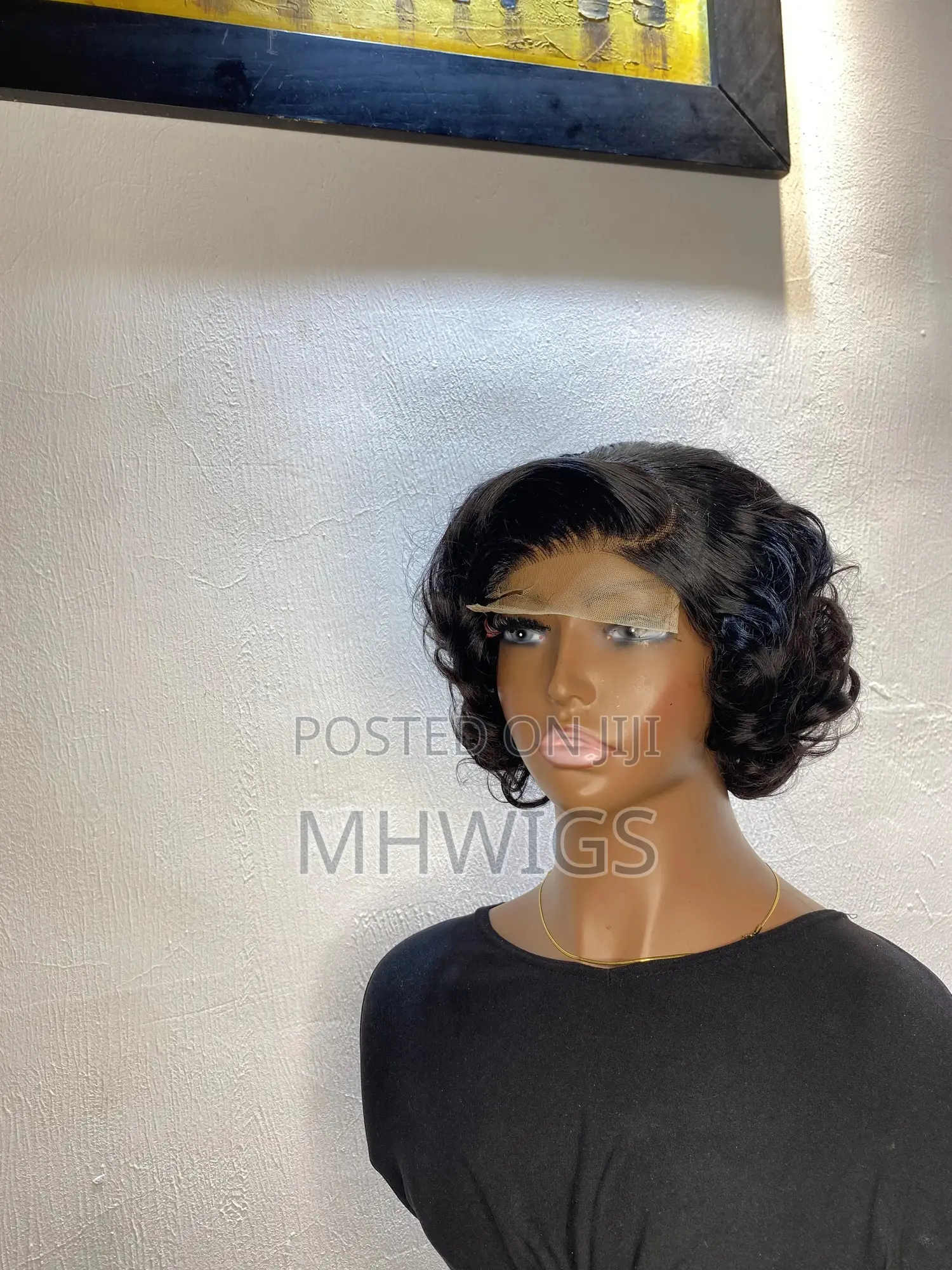 8 Inches Glueless Egg Curl