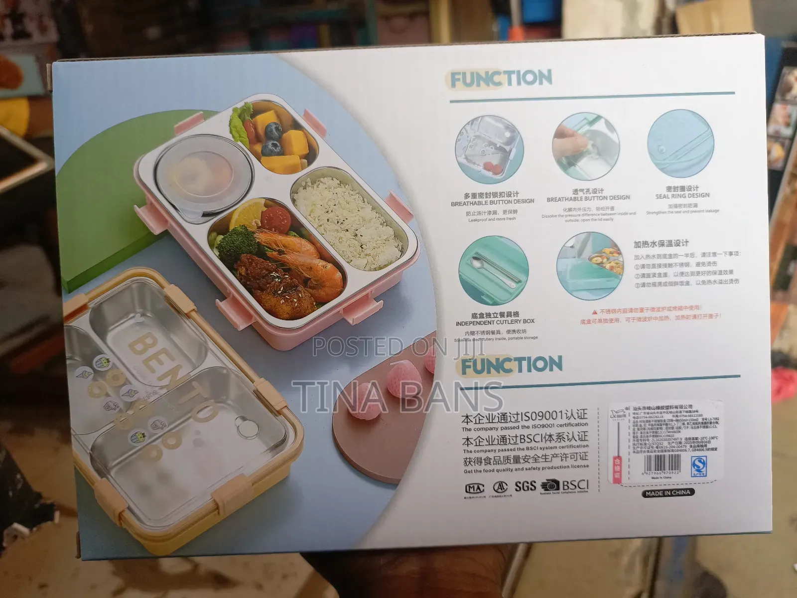 Stainless Steel Bento Lunch Box