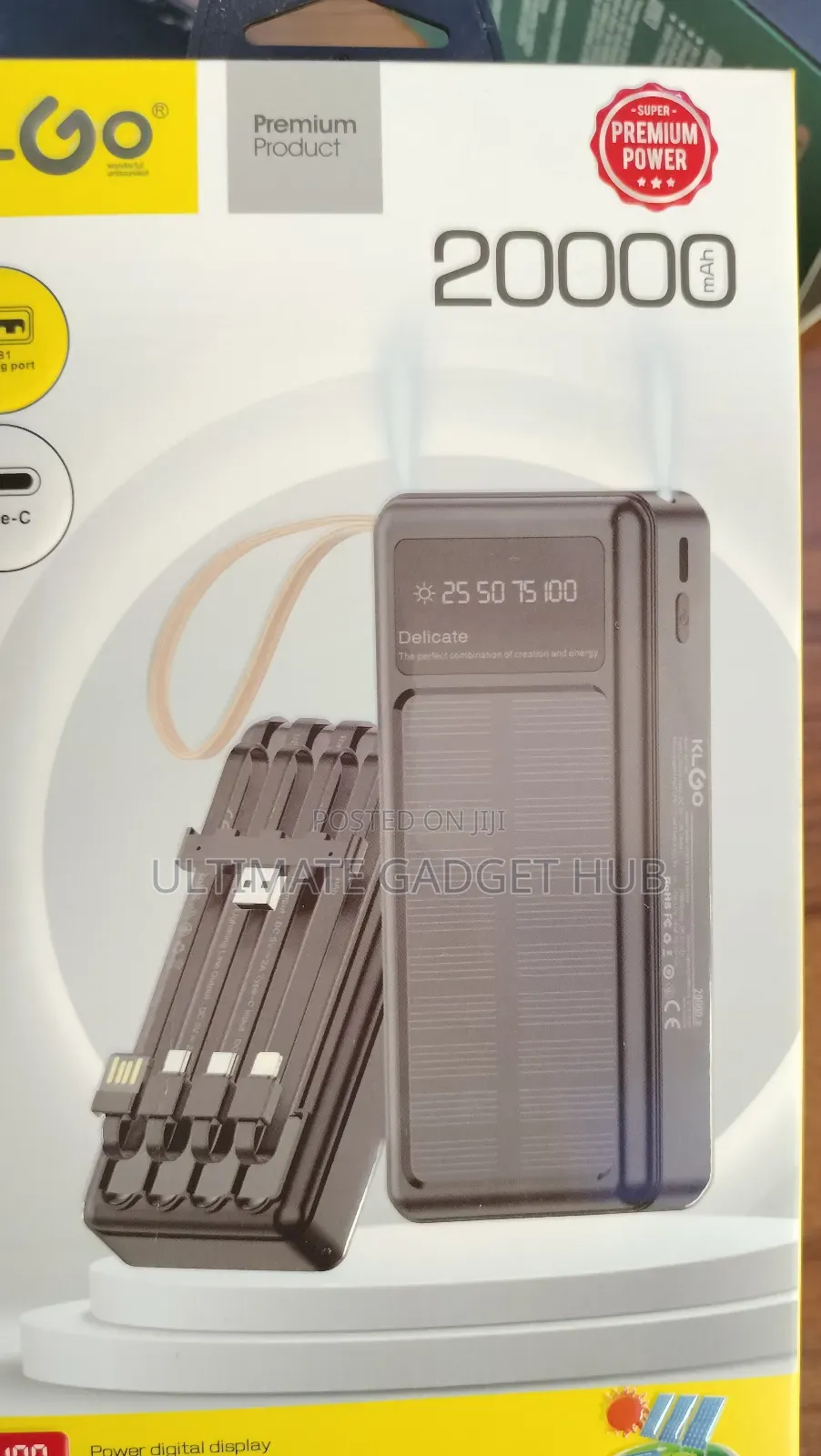Power Bank (20000mah)Klgo