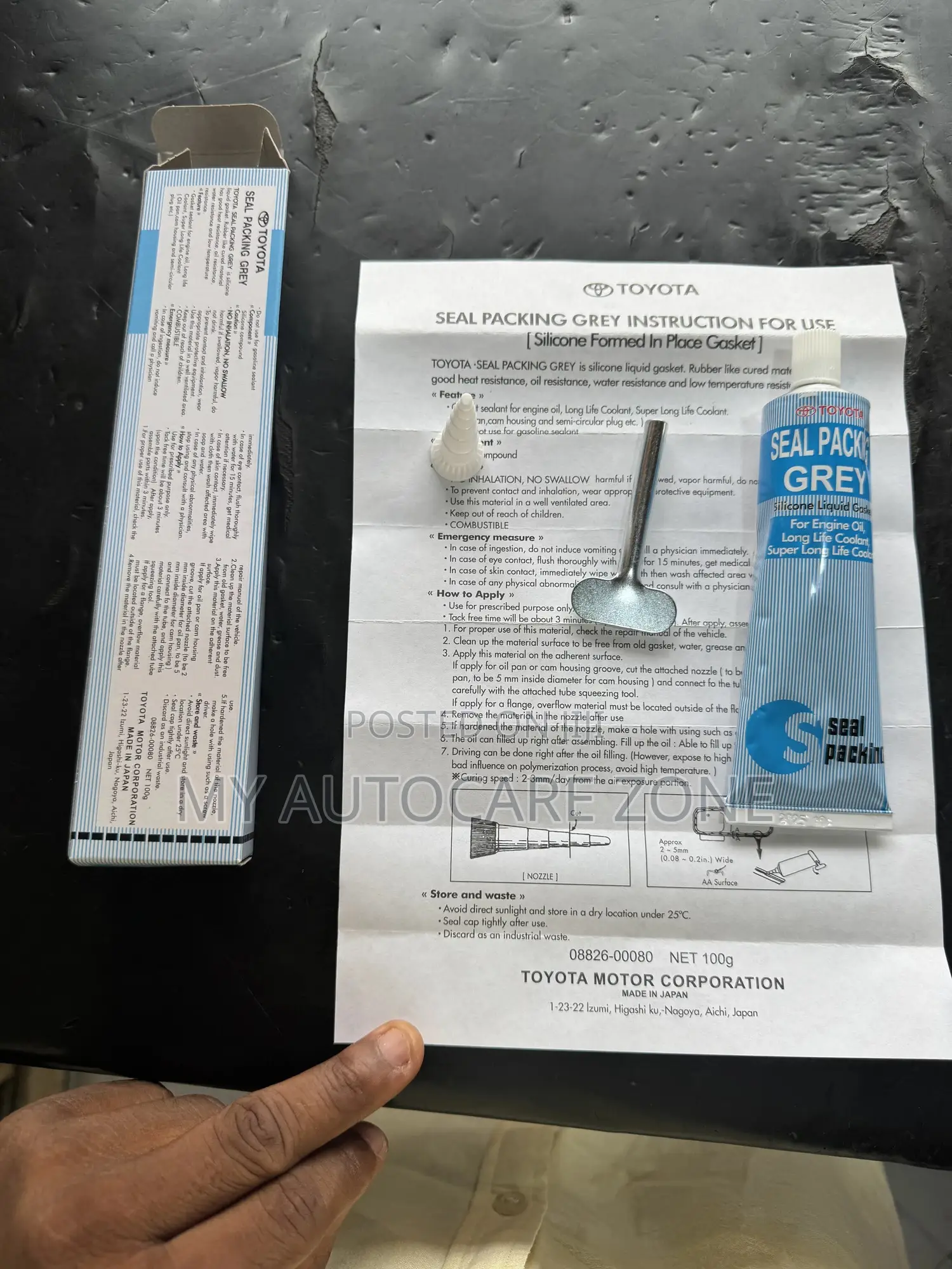 Toyota Silicone Sealant RTV Grey