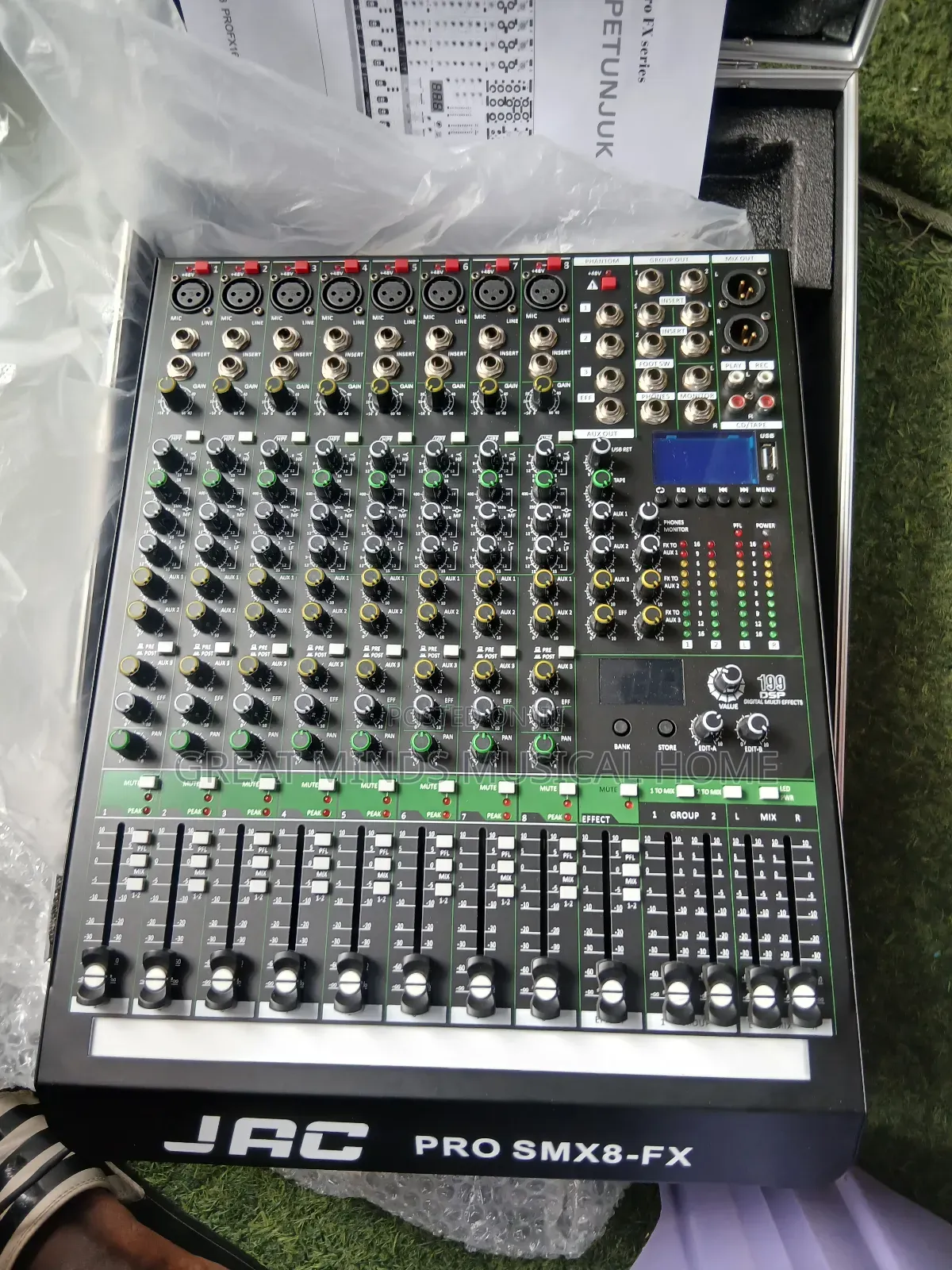 Jac Smx8 Channels Professional Mixer