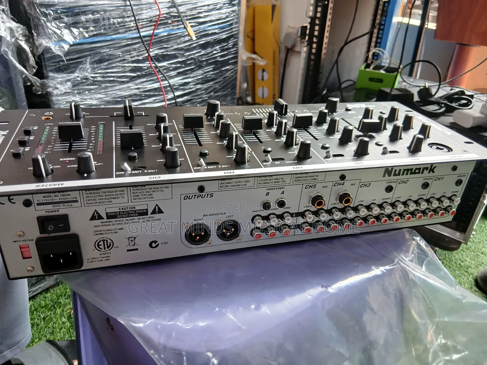 Numark Cm200 Dj Mixer
