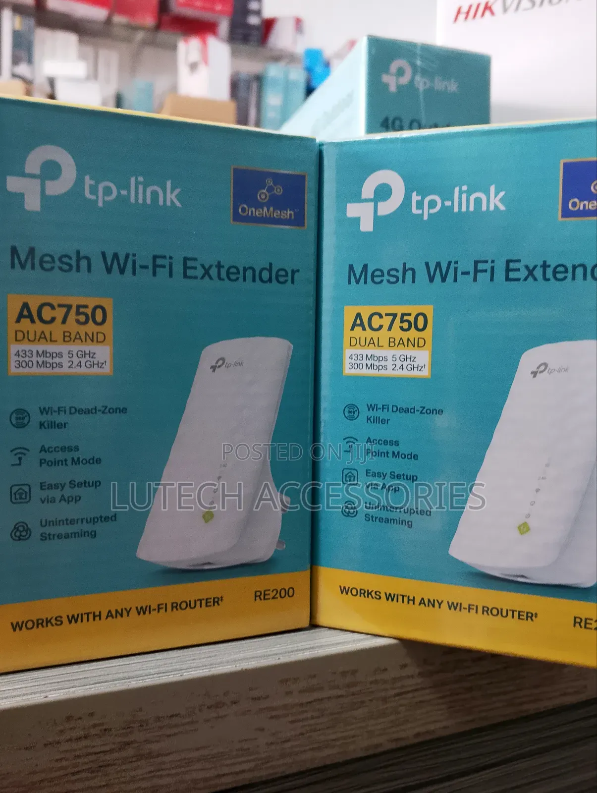 Tp Link Mesh Wi-Fi Extender Dual Band (Re200)