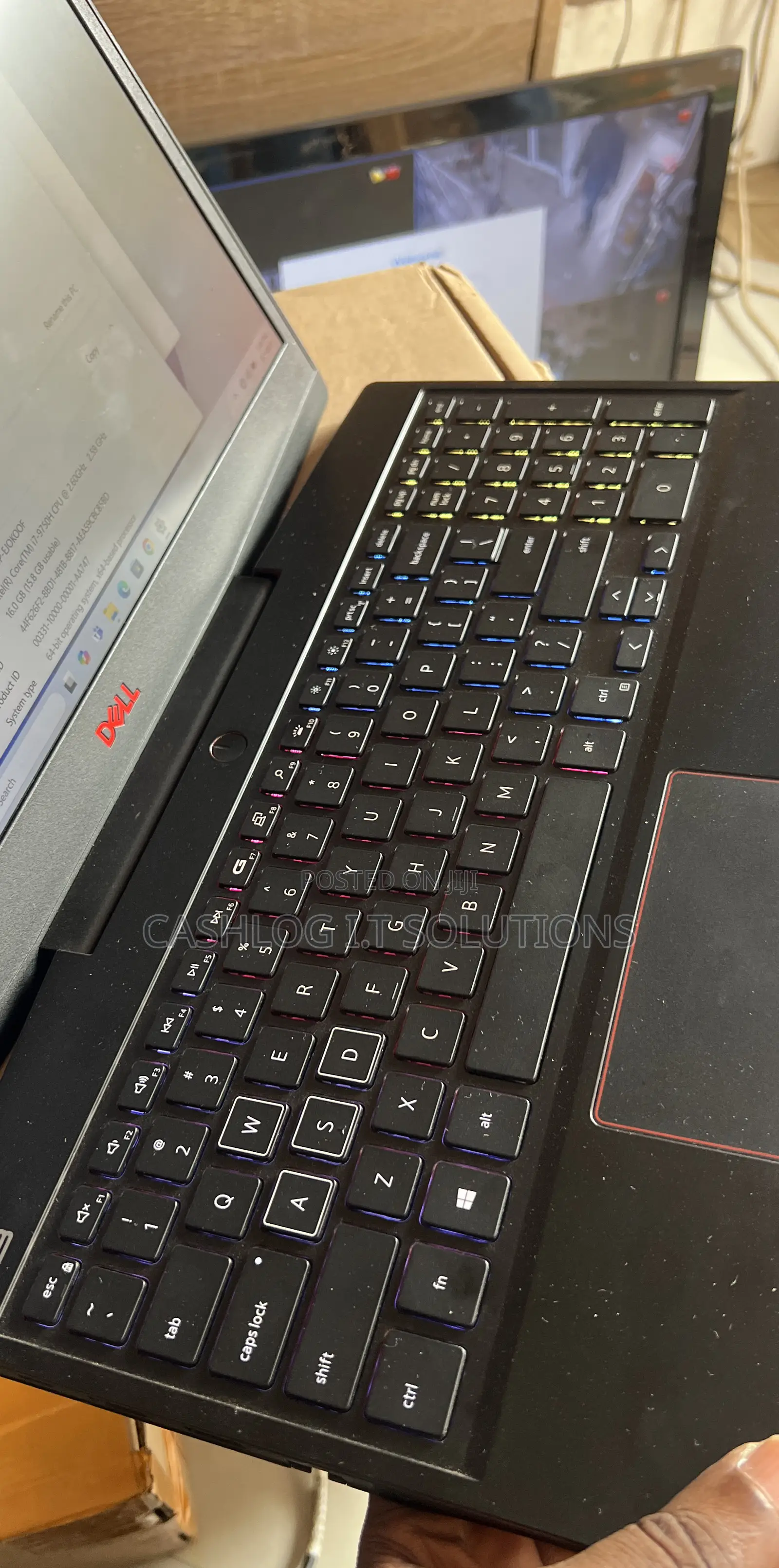 Laptop Dell G3 15 3590 16GB Intel Core i7 SSD 512GB