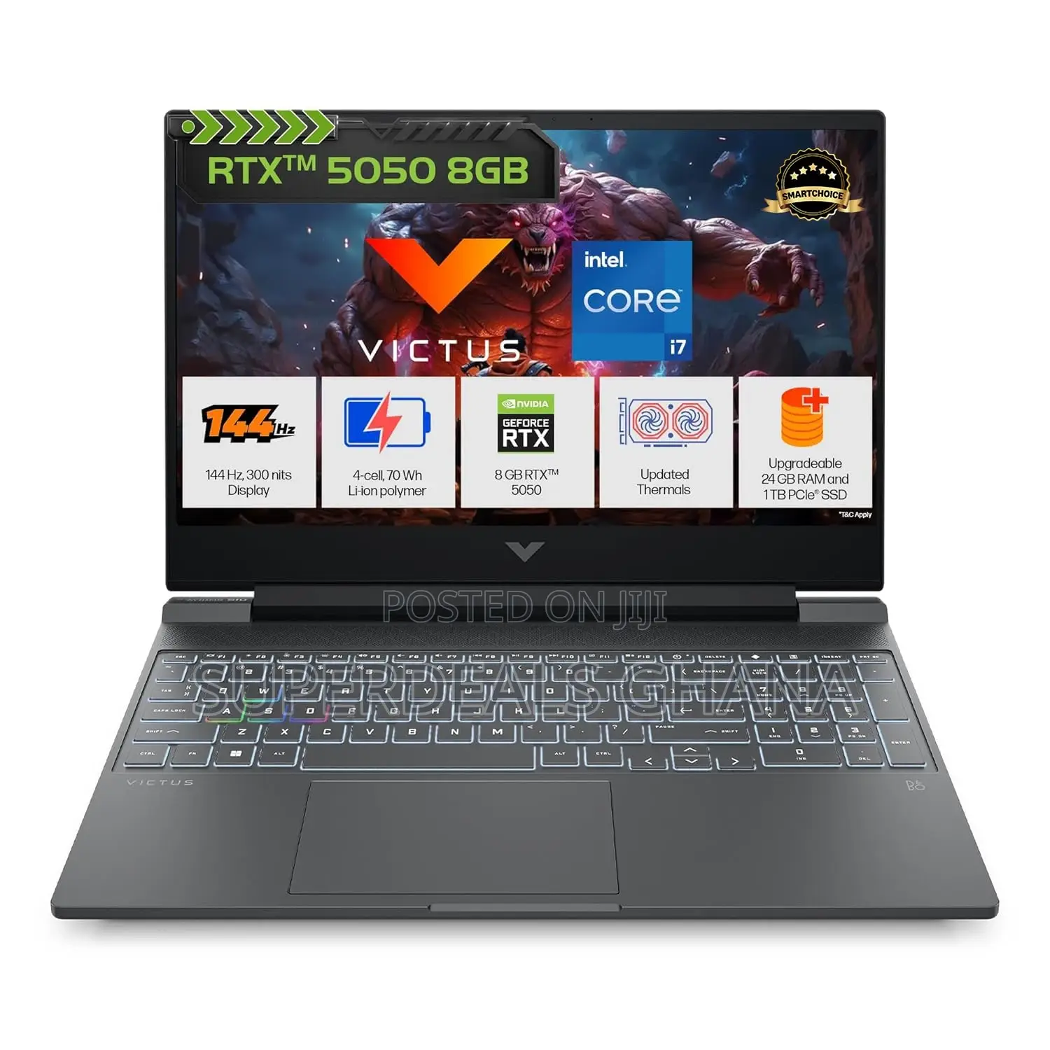 New Laptop HP Victus 15 24GB Intel Core i7 SSD 1T