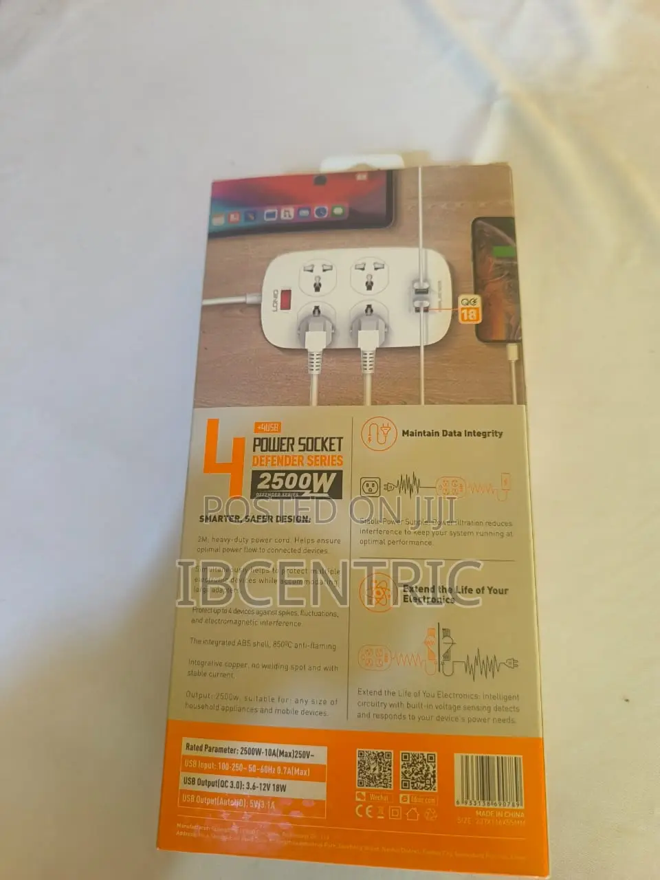 Ldino 4 Power Socket
