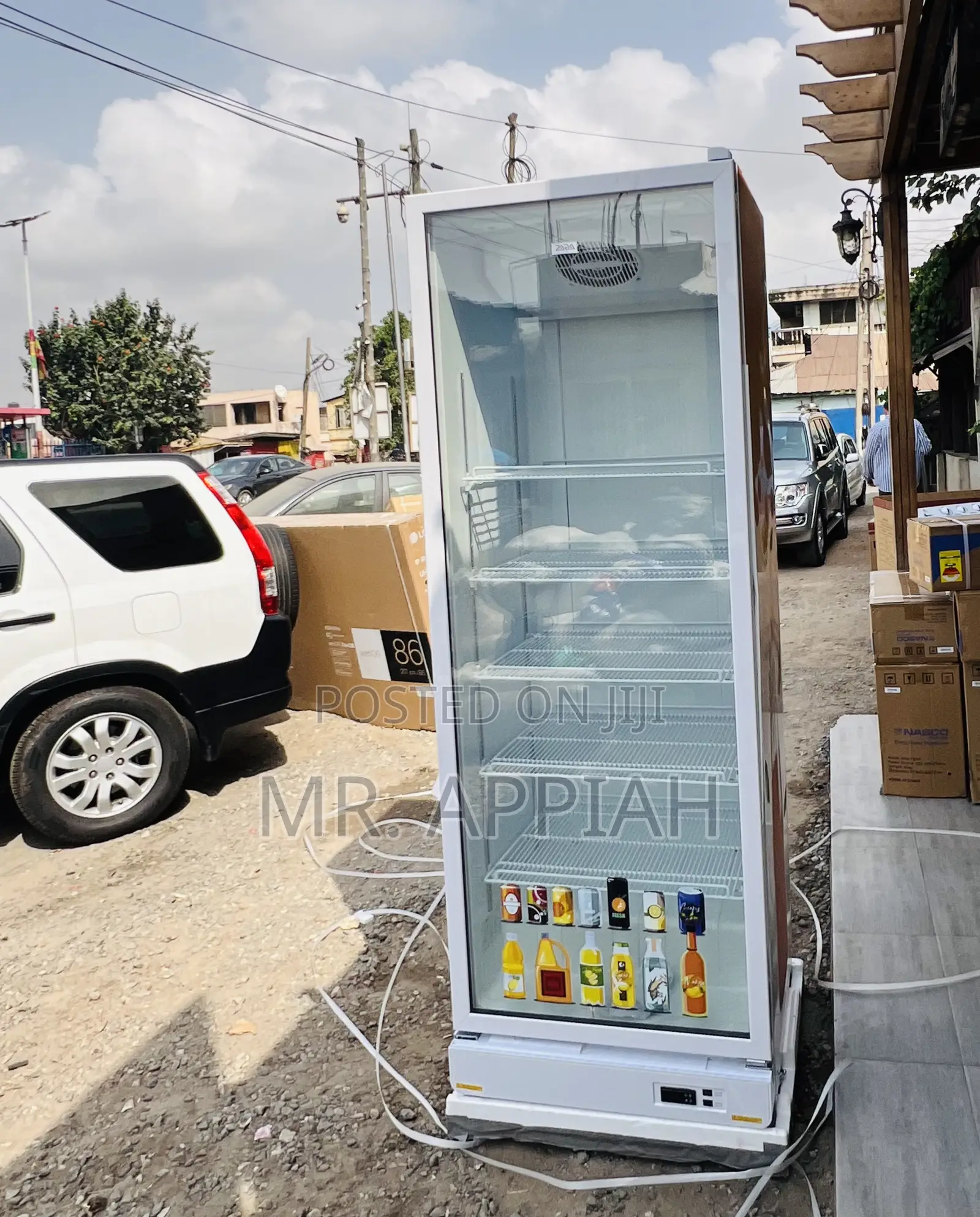 Shop Affordable Zara-600dfg Single Door Display Refrigerator(White).