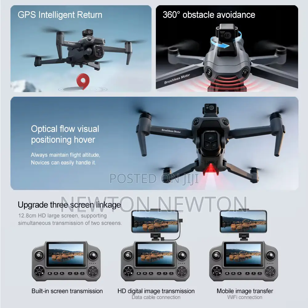 GPS Drone With Two Batteries