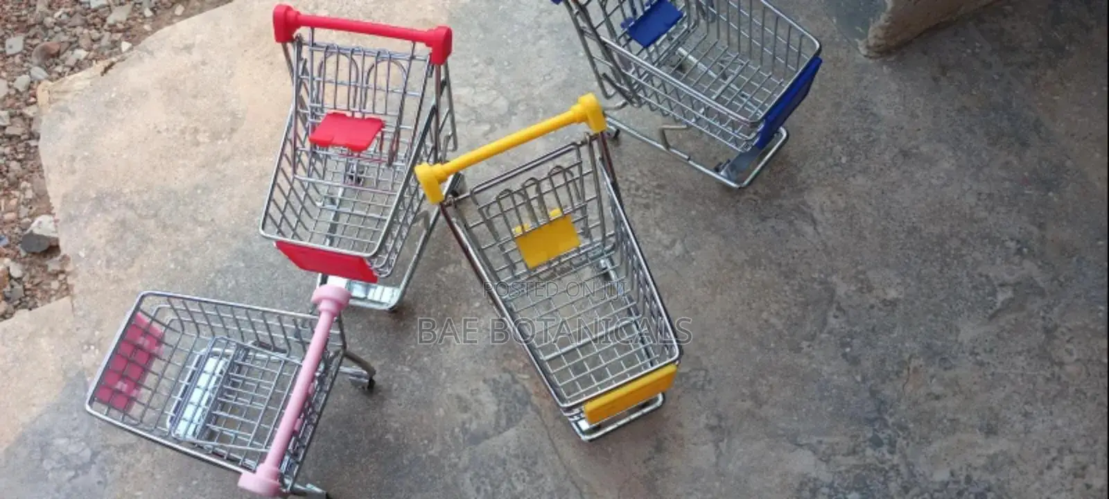 Mini Trolley For Product Photography Prop