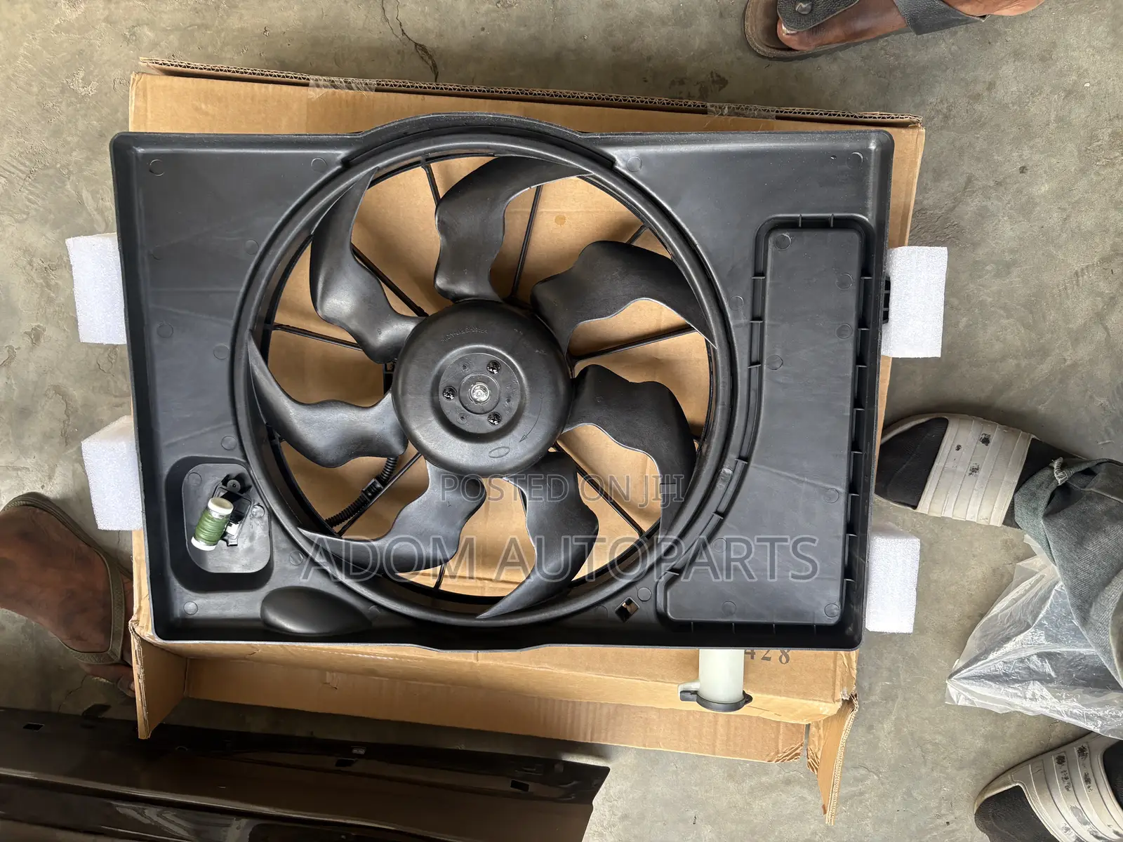 Hyundai Elantra Radiator Fan 2017 2018