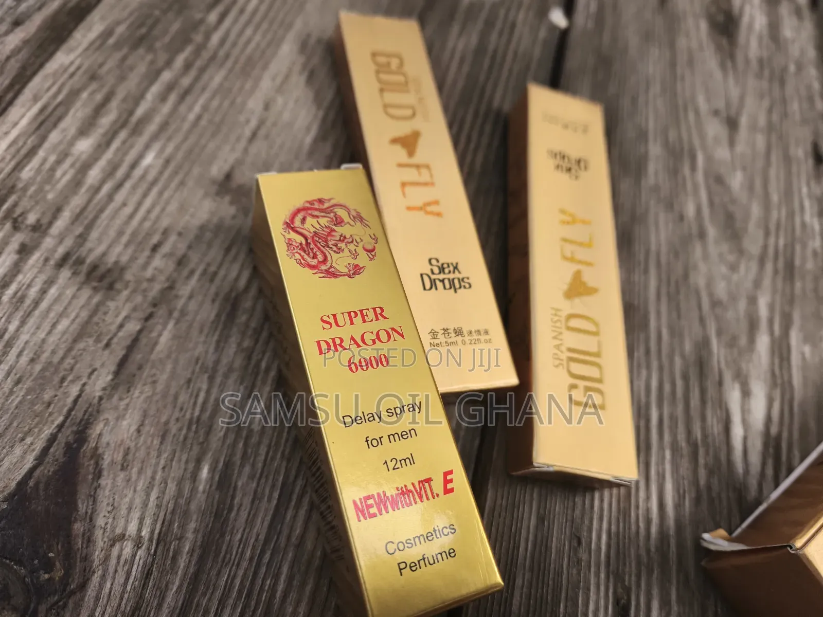 Original Dragon Spray 1pc + Spanish Gold Fly 2pcs– Accra Adjiringanor