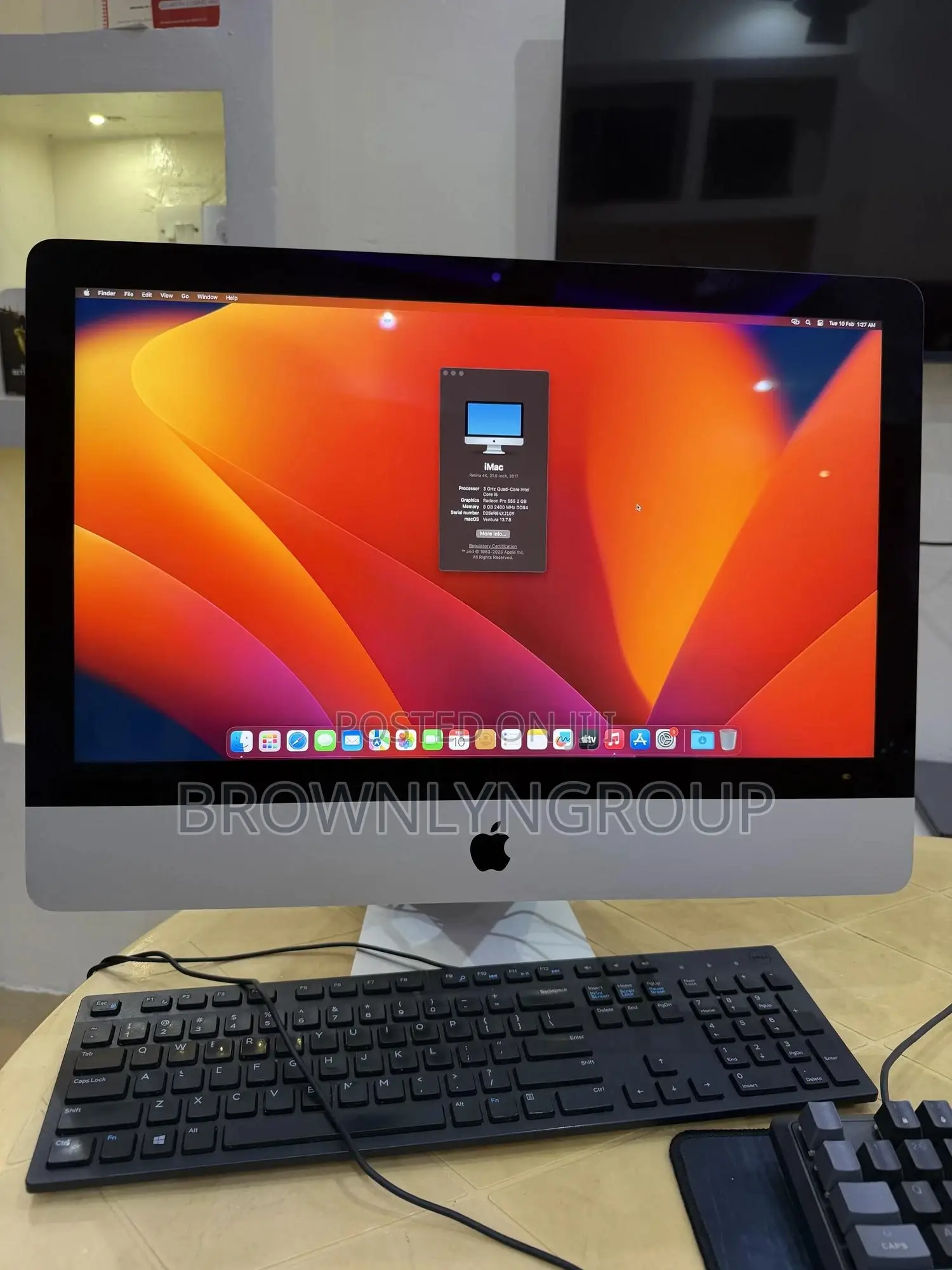 Desktop Computer Apple iMac 8GB Intel Core i5 SSHD (Hybrid) 1T