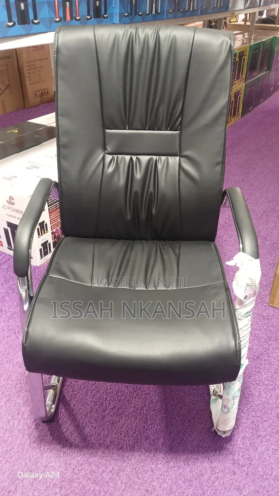 Blog Black Chair