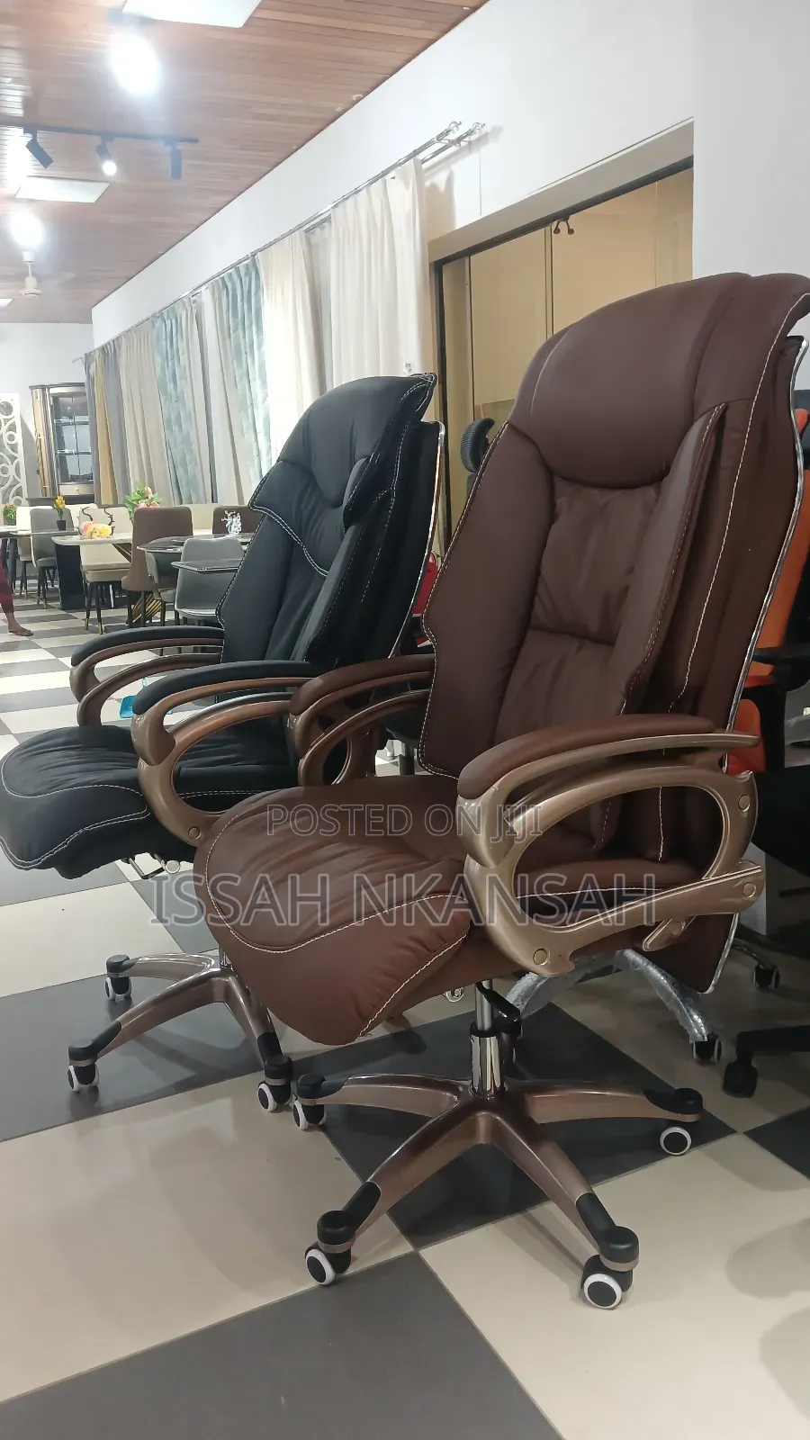 Luxury Brown Office Chairs