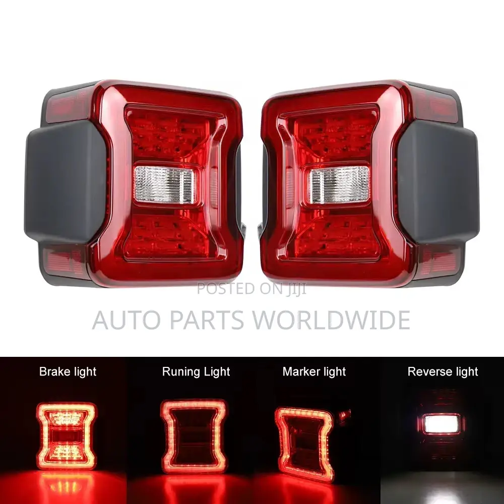 Jeep Wrangler Tail Lights 2018-2024