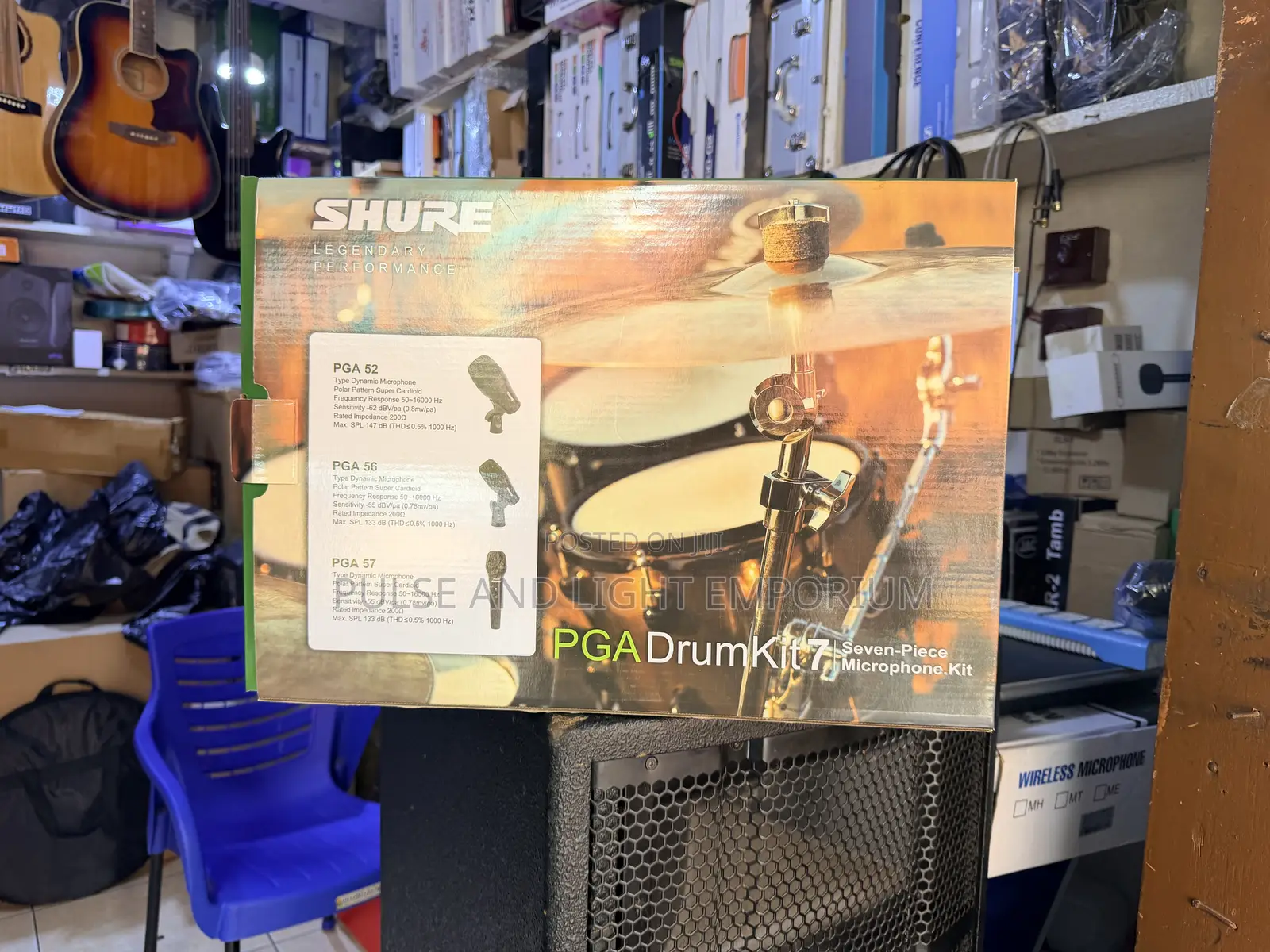 Shure Pga Drumkit 7 Professional Seven-piece Microphone