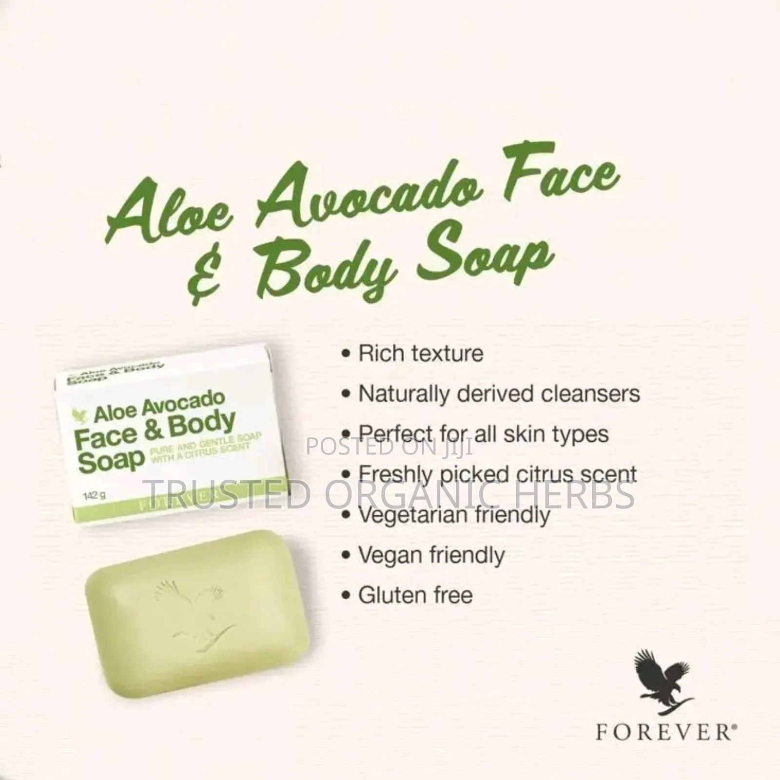 Aloe Avocado Face And Body Soap For Smoothie Skin