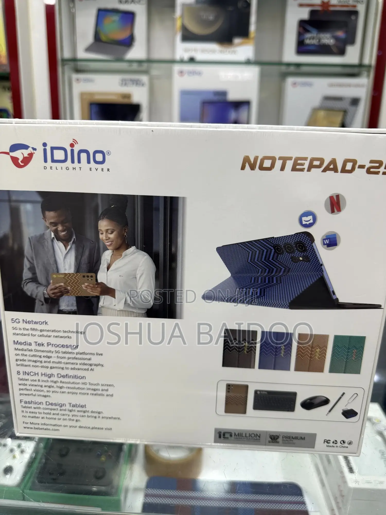 New Idino Notepad-25 512 GB Black