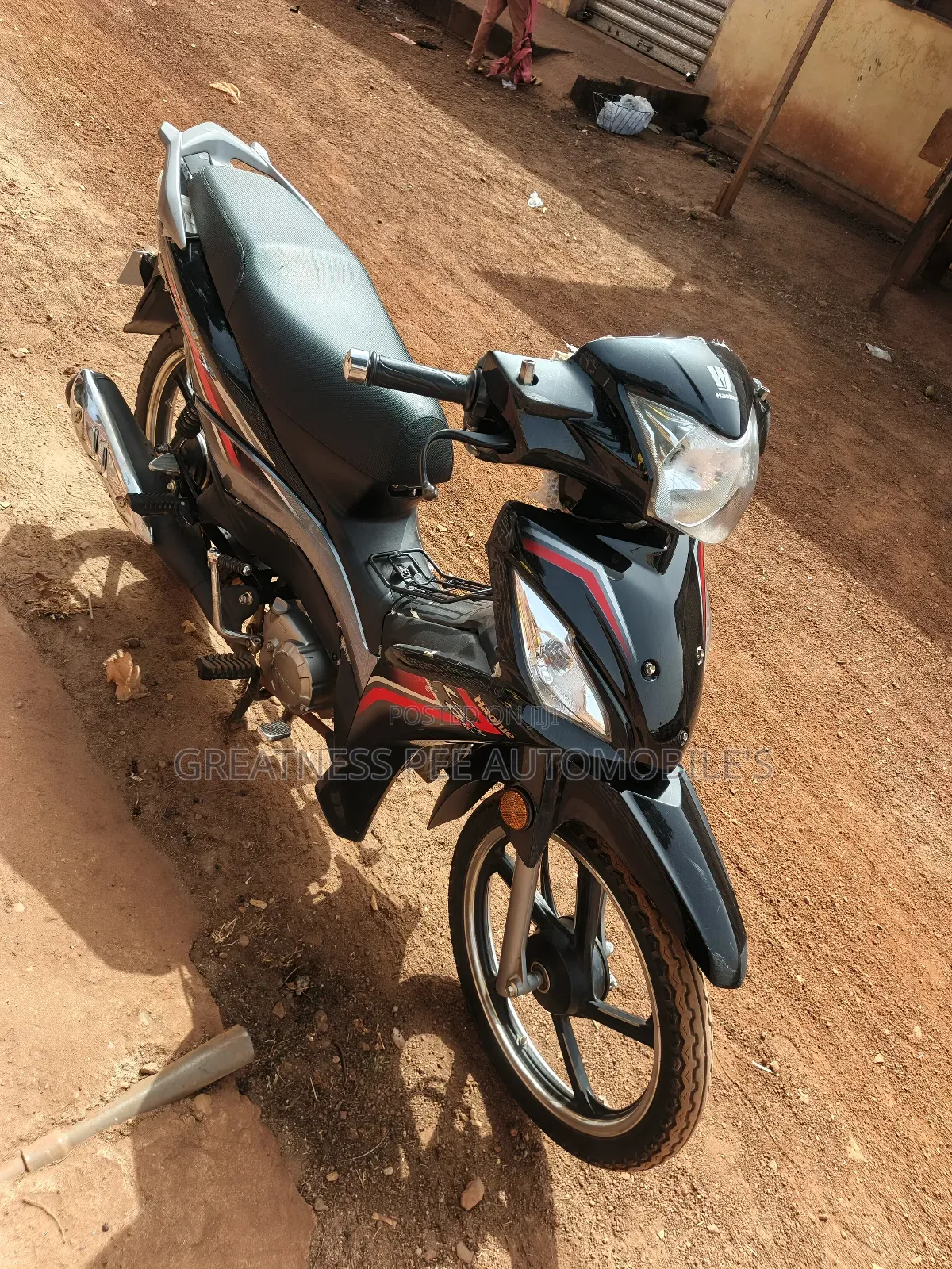 Haojue UH115/UH115S 2023 Black
