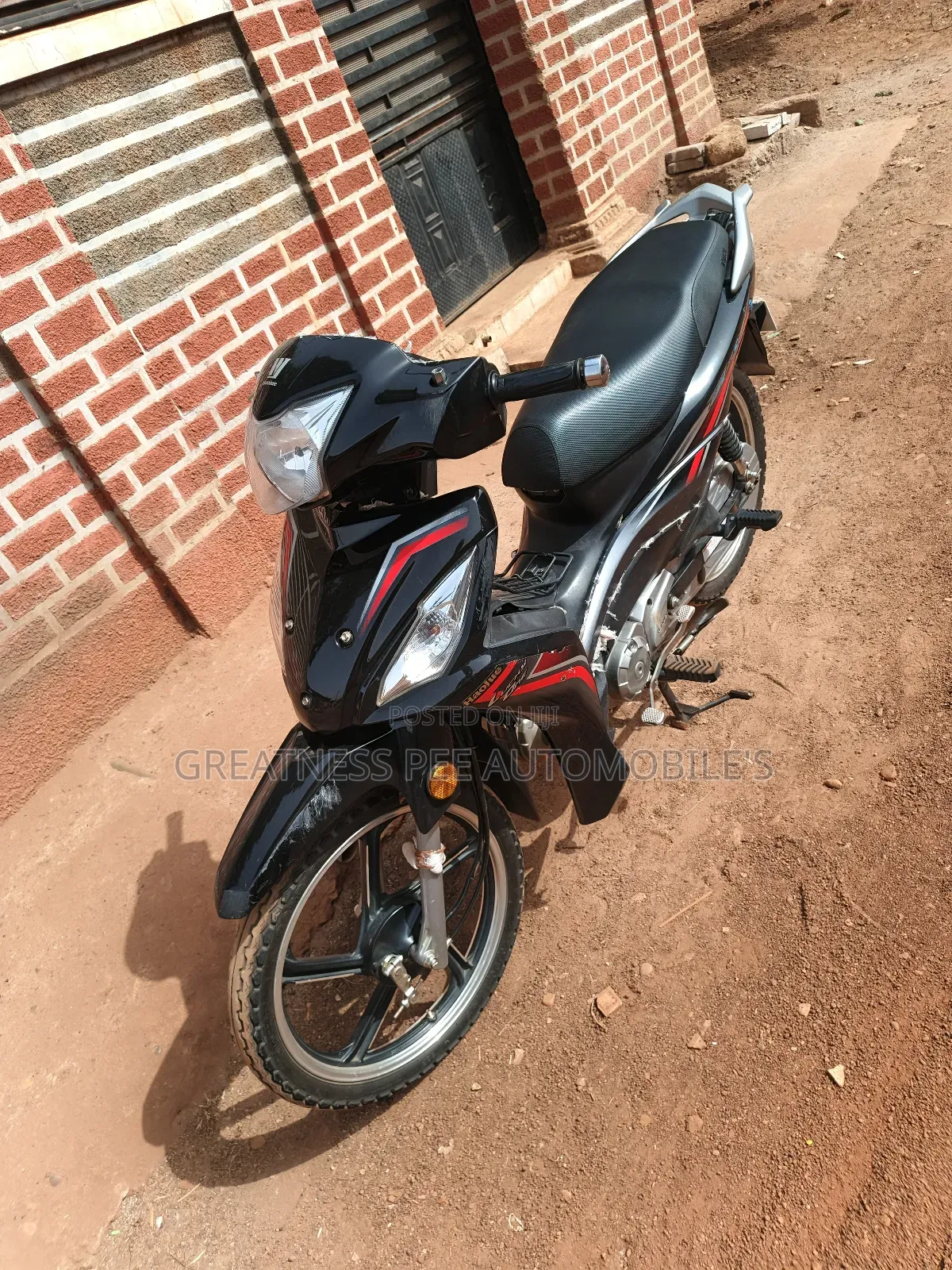 Haojue UH115/UH115S 2023 Black