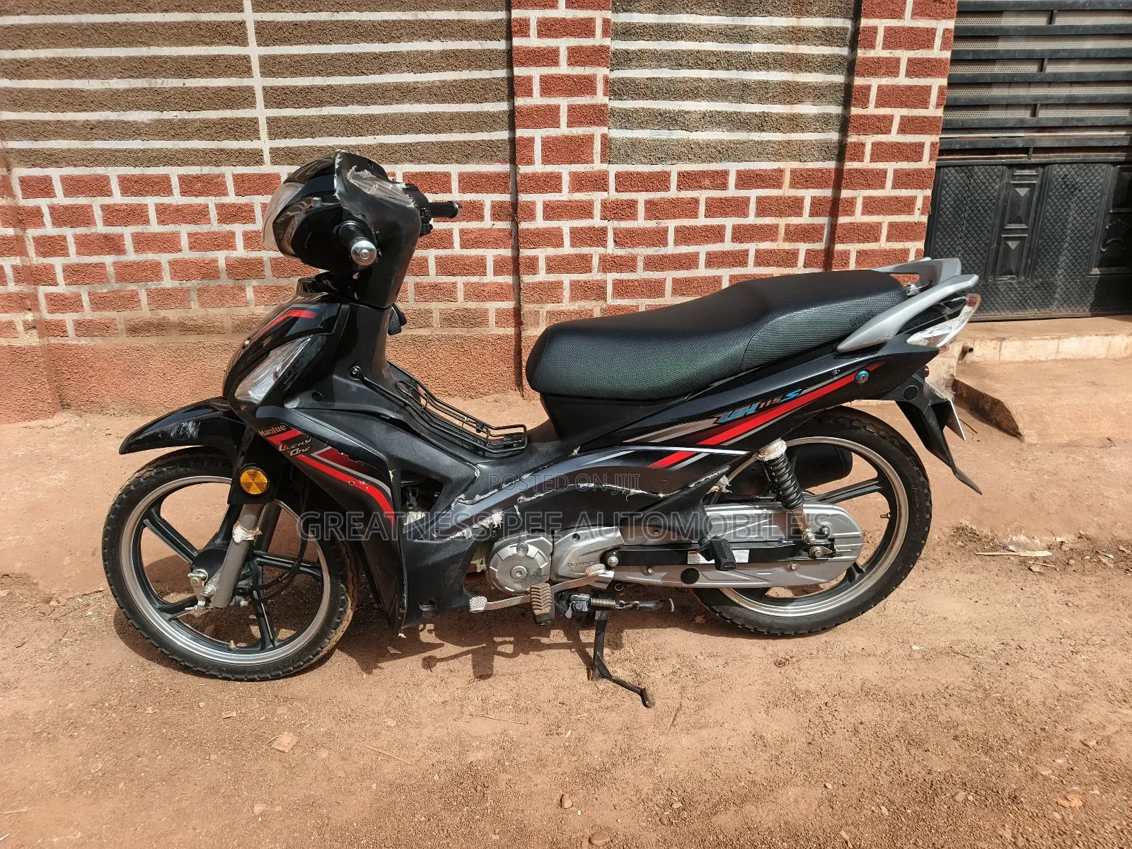 Haojue UH115/UH115S 2023 Black