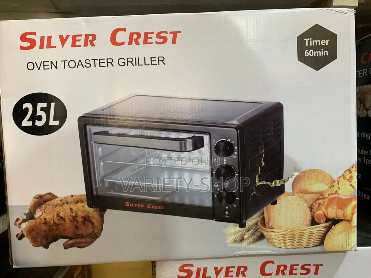 25l Silver Crest Easy-Clean Toaster Oven