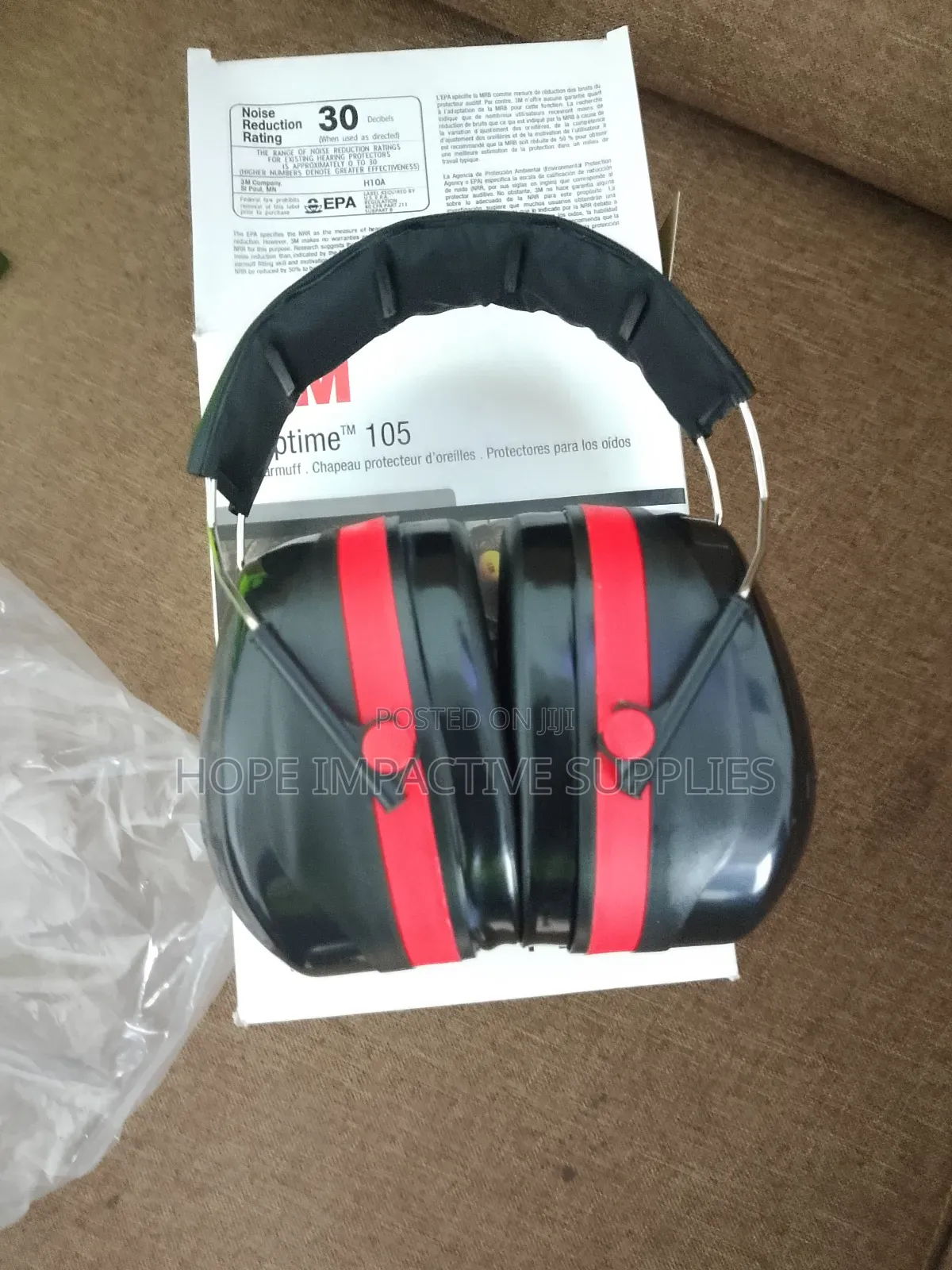 3m Overhead Earmuffs 105, H10a Peltor.