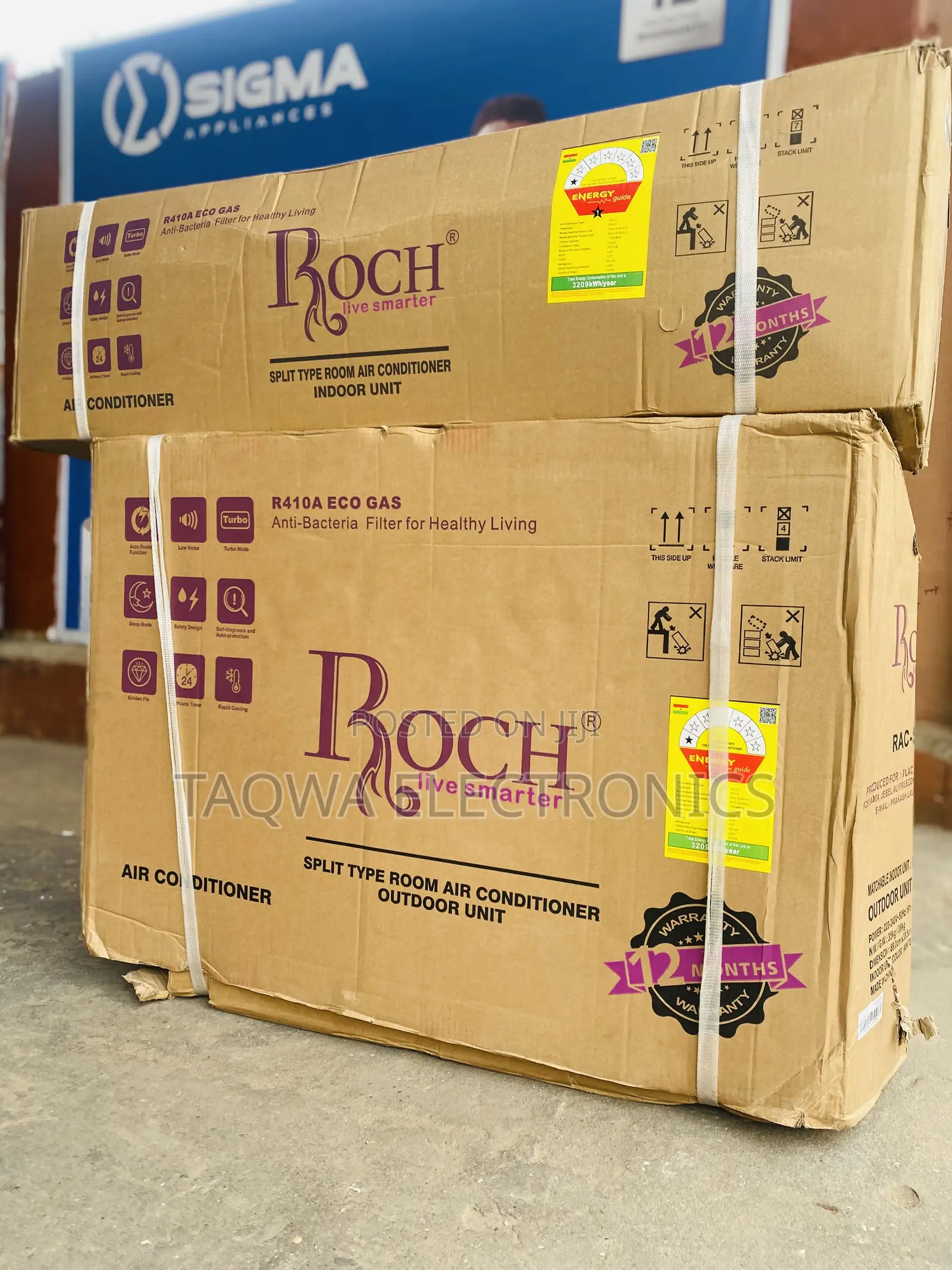 Offering Fast Cooling Roch 2.5hp Split Air Conditioner