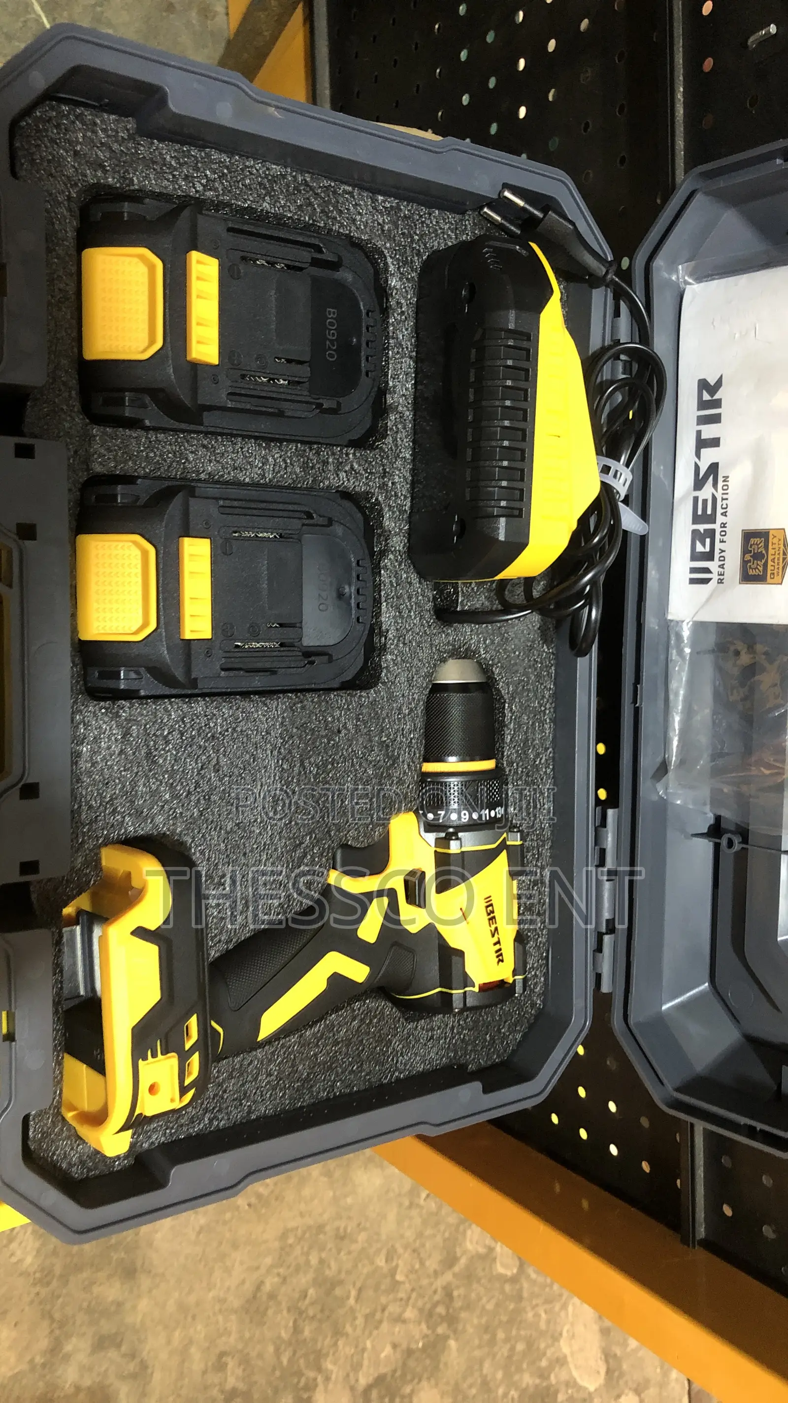 Cordless Brushless Drill 21v