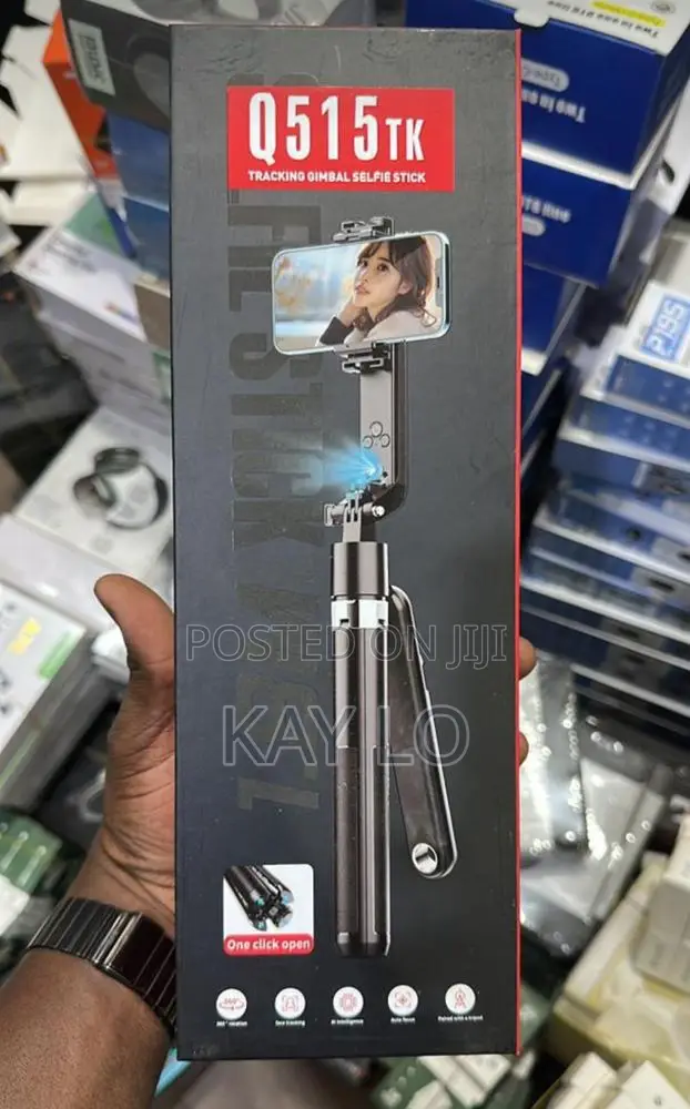 Ai Anti Shake 4-Leg Stand Facial Tracking Gimbal Selfie Stick