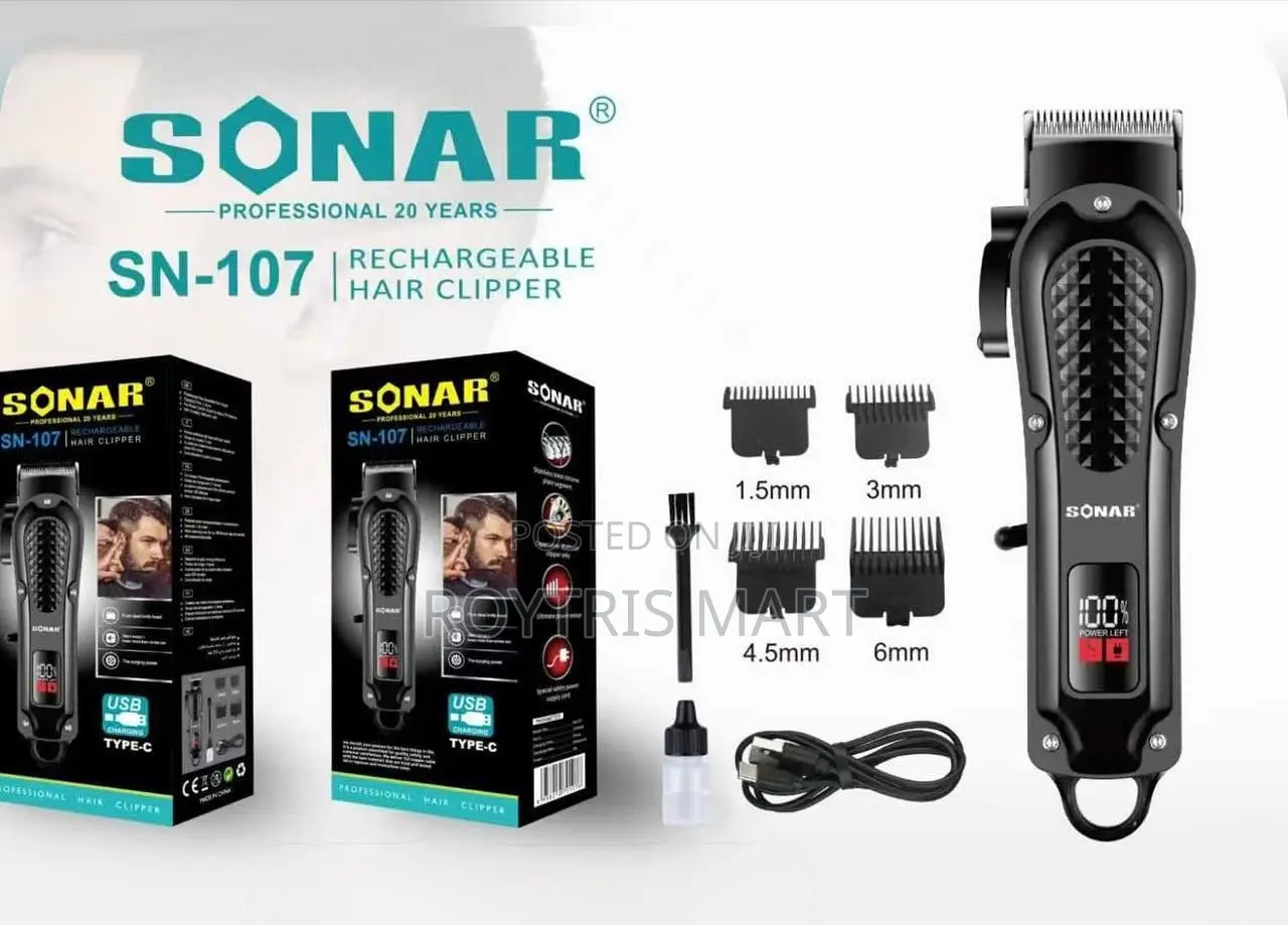 Sonar Sn-107 Rechargeable Hair Trimmer