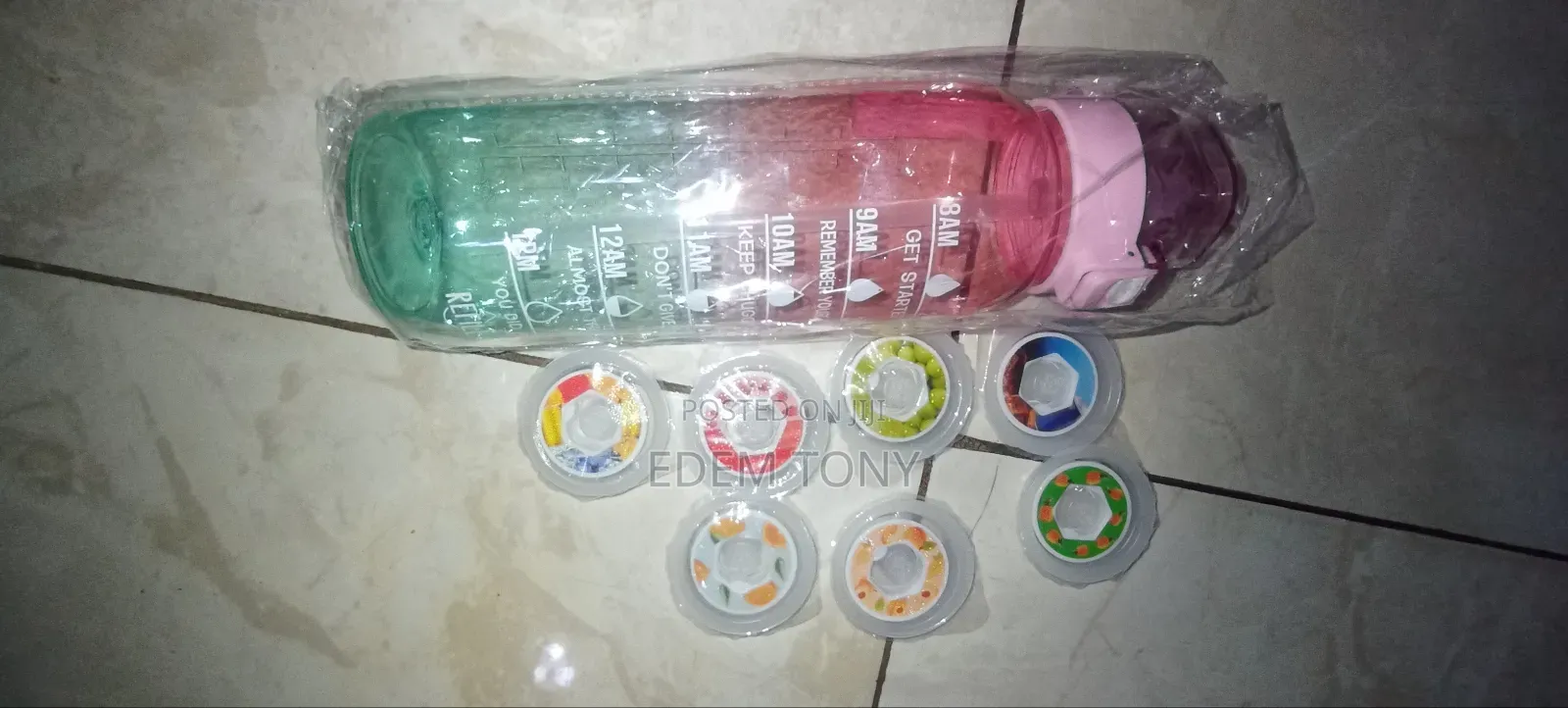Motivational/Flavoured Water Bottle