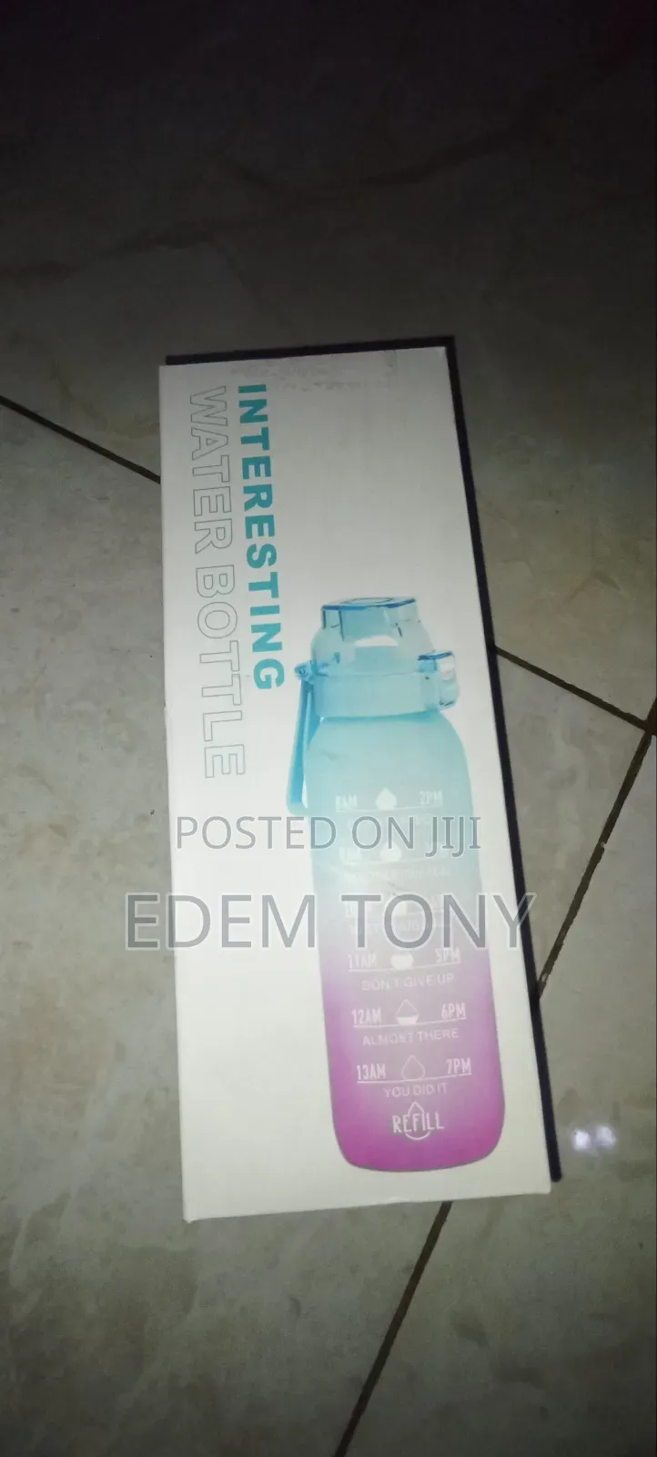 Motivational/Flavoured Water Bottle