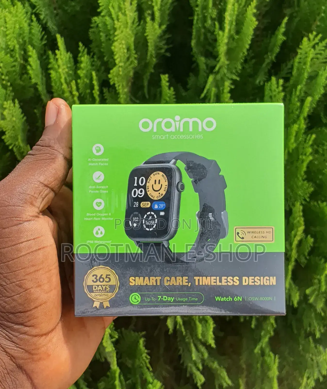 New Arrival Oraimo Watch 6n 1.83'' Full Touch Color Screen Smart Watch