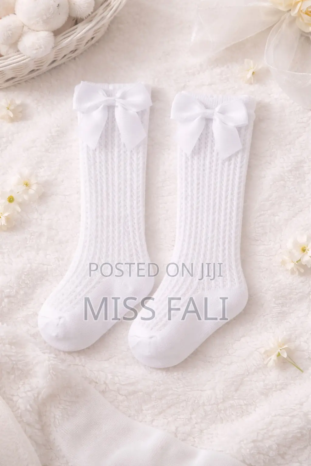 Cute Baby Bow Socks. 0-1year