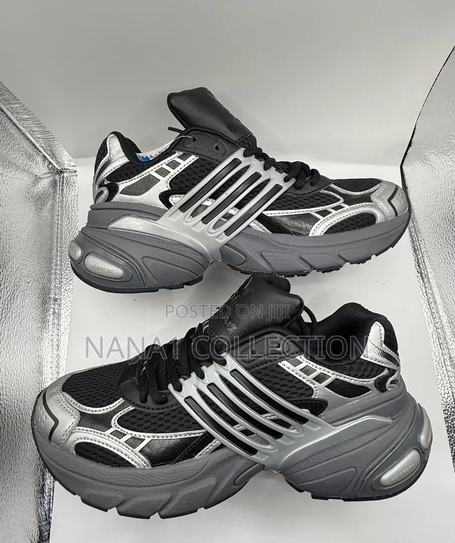 Adidas Adistar Xlg “Core Black/Silver Metallic Sneakers