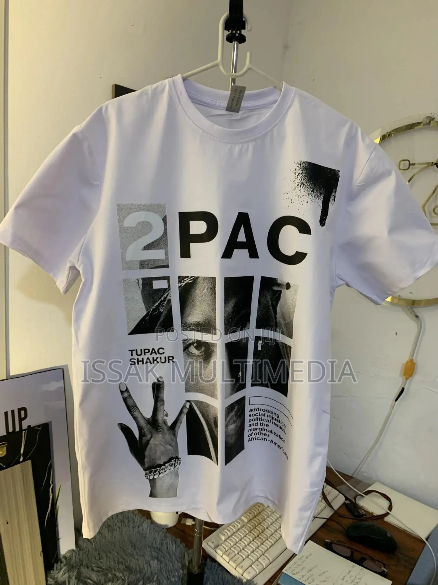 Tupac Design Shirt (Round Neck)