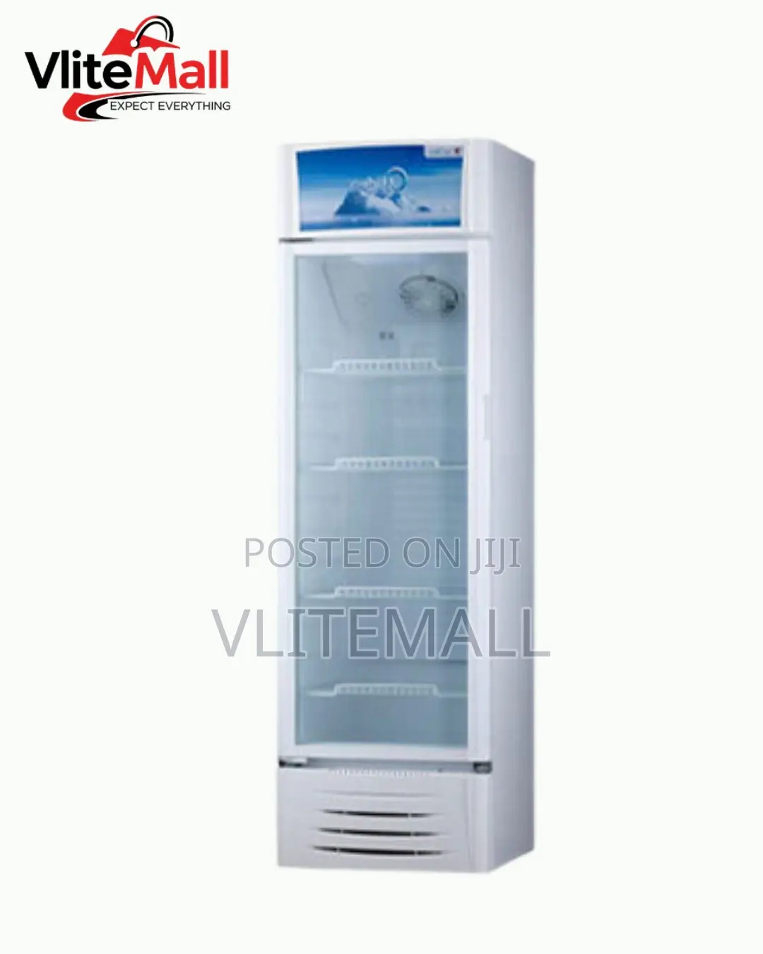 Midea 211l Single-Door Showcase Chiller Refrigerator Mdrz302fzg21